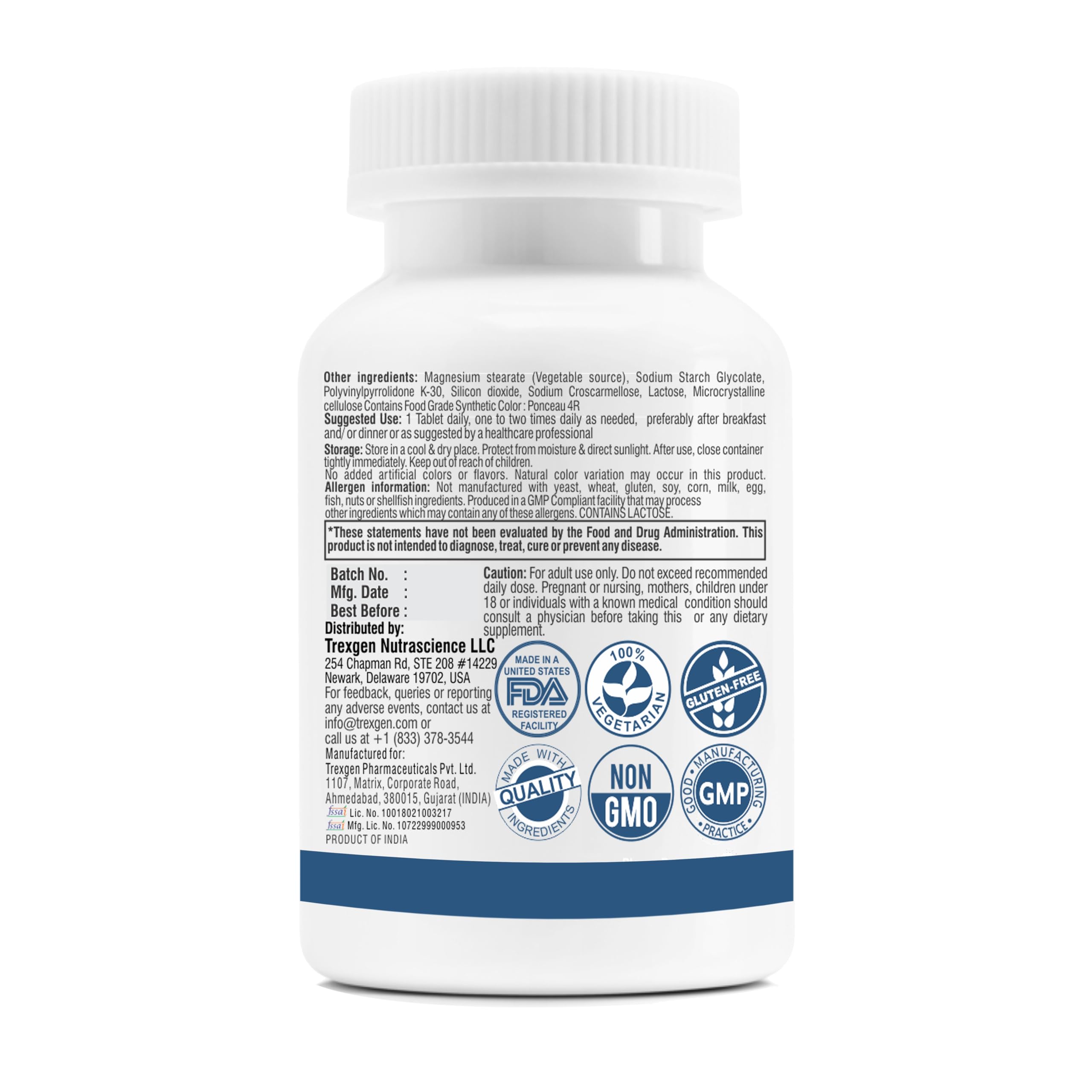 Trexgenics MENOSTOP Complete Menopause Support with Isoflavones - AB Mystery