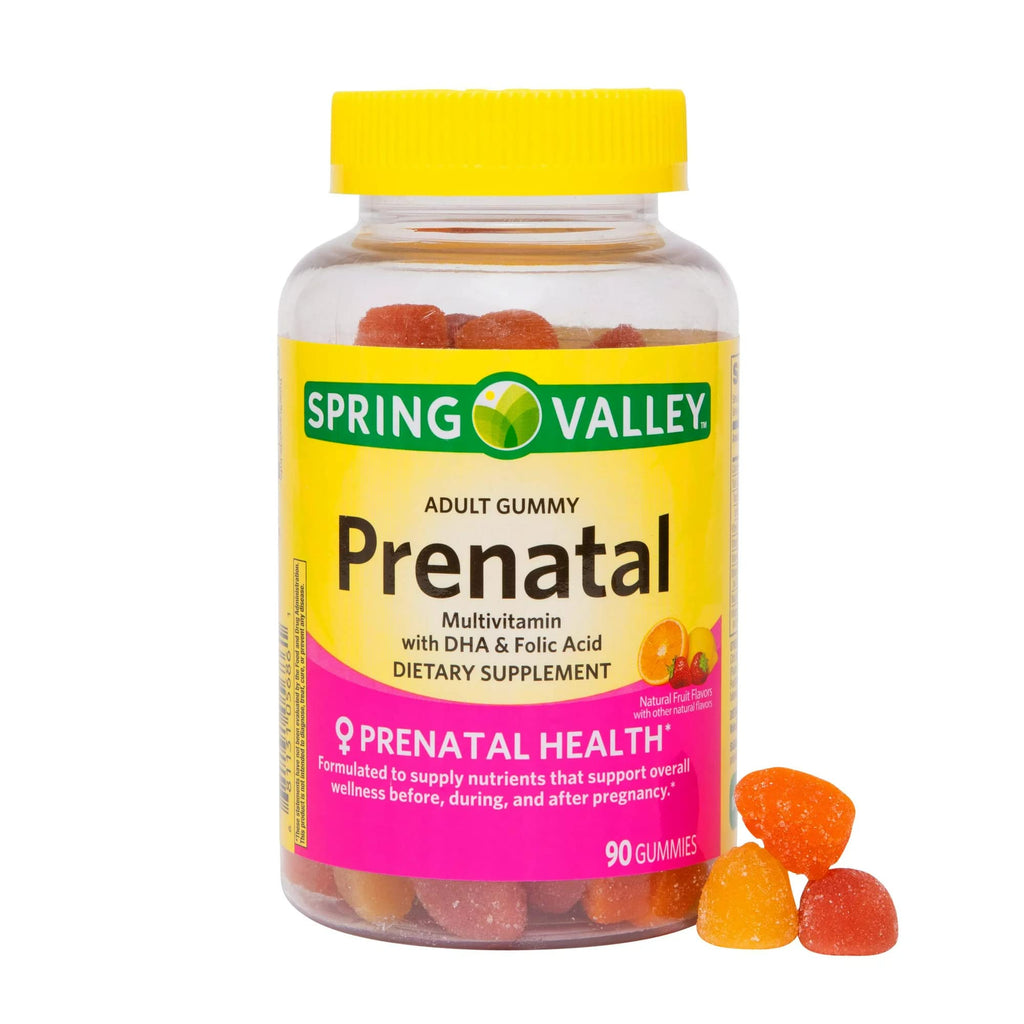 Spring Valley Prenatal Vitamins for Women- Gummies 90ct FUSION SHOP STORE Smart choices, meaningful life!