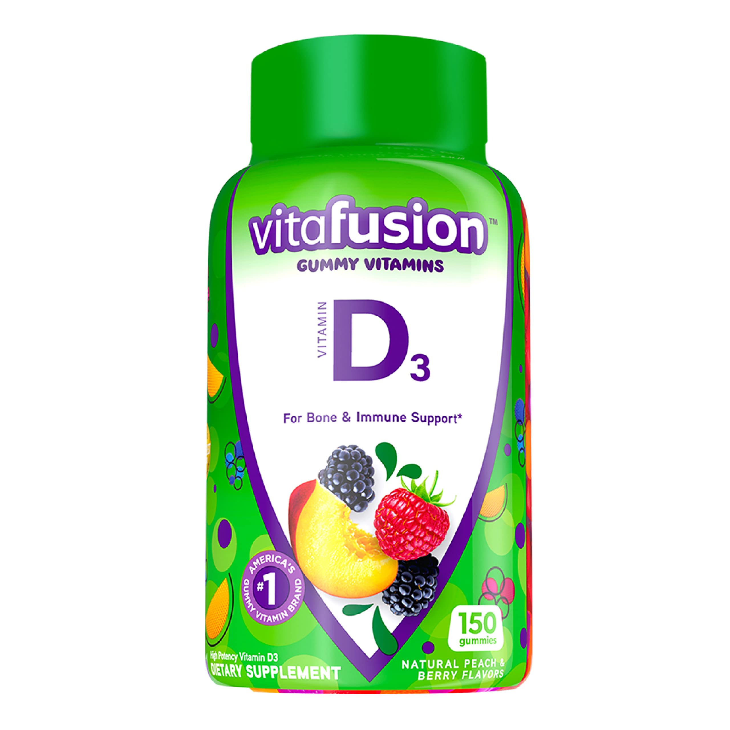 Vitafusion PreNatal Gummy Vitamins & Vitamin D3 Gummy Vitamins for Bone and Immune Vitafusion
