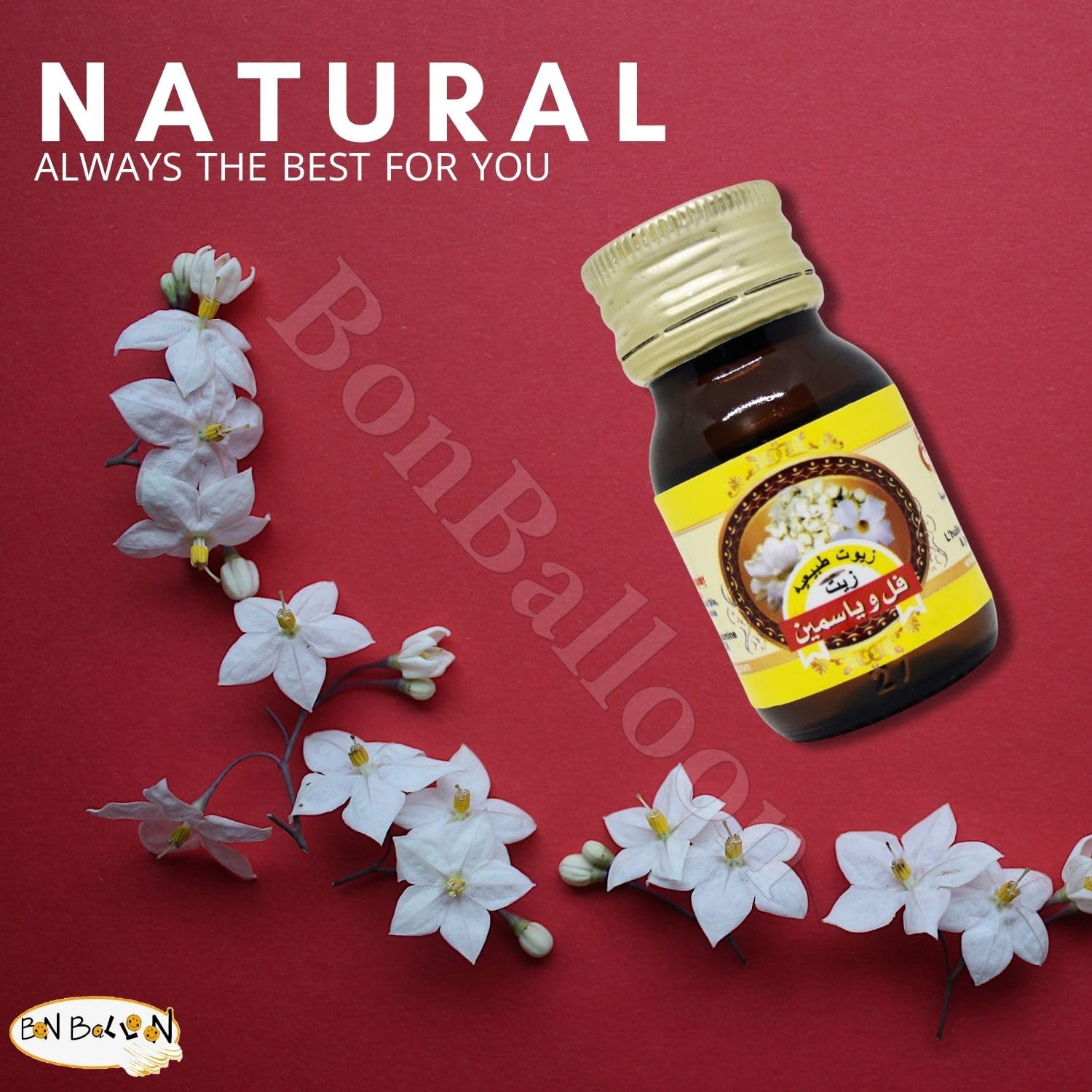 1 Pack Pure & Natural Jasmine Oil Cold Pressed El Captain Elcaptain Natural Concentrated Crude - AB Mystery