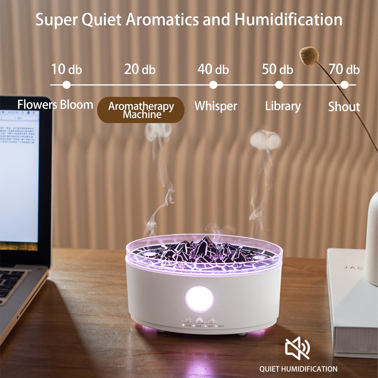 Paxeer Essential Oil Diffuser, 300ml Aromatherapy Diffuser with Remote Control, Auto Shut-Off & Timer - AB Mystery