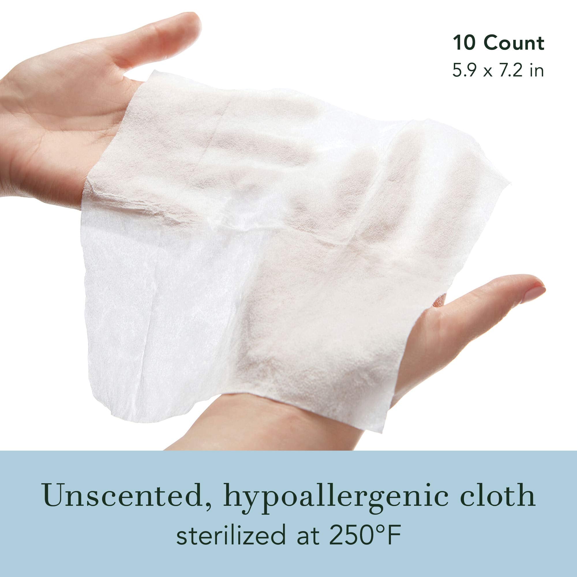 Rael Body Wipes, Organic Cotton Wipes for Women - Unscented Body Wipes, Individually Wrapped - AB Mystery