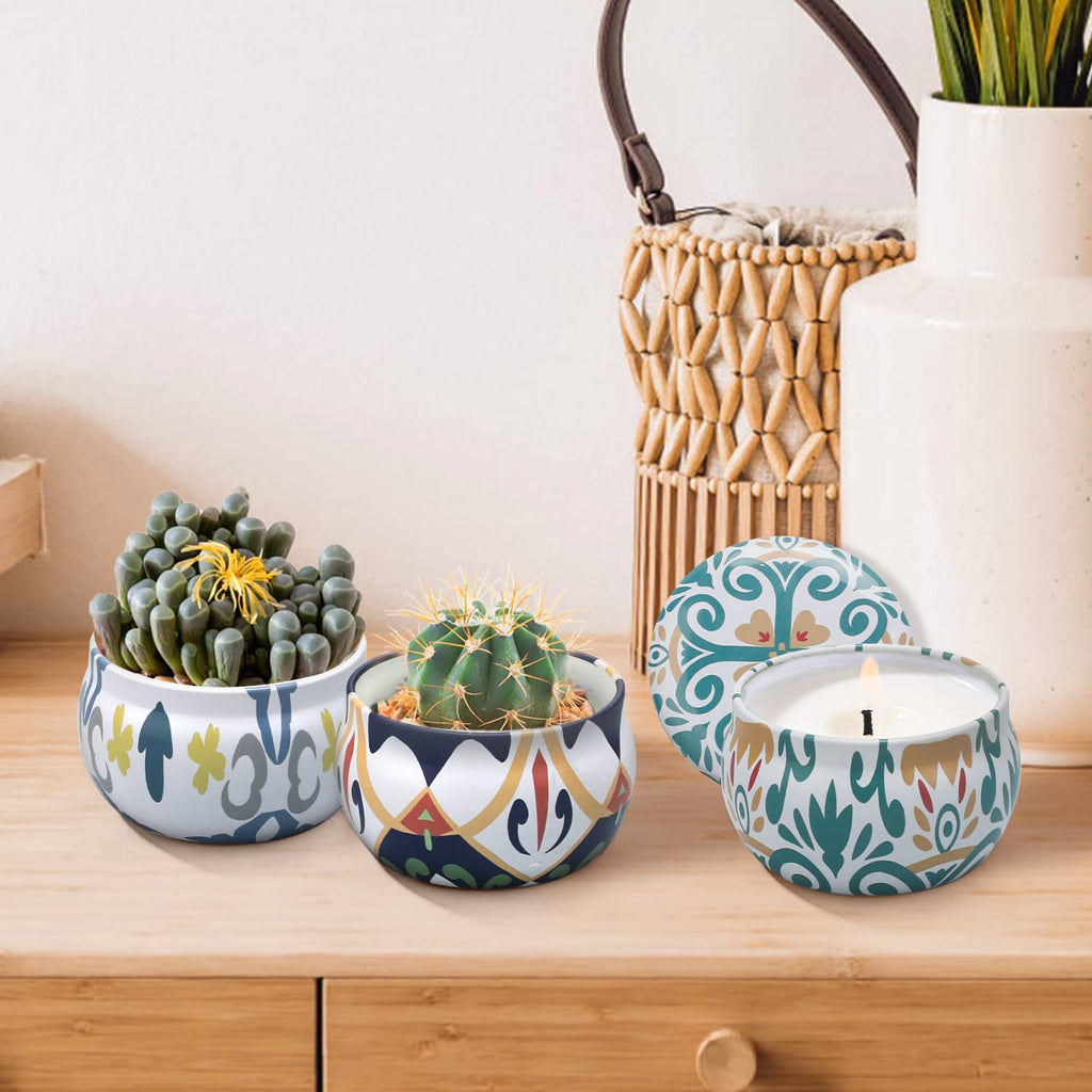 10 Pack Scented Candles Gifts, Aromatherapy Candles for Home Scented with 2 Coasters - AB Mystery