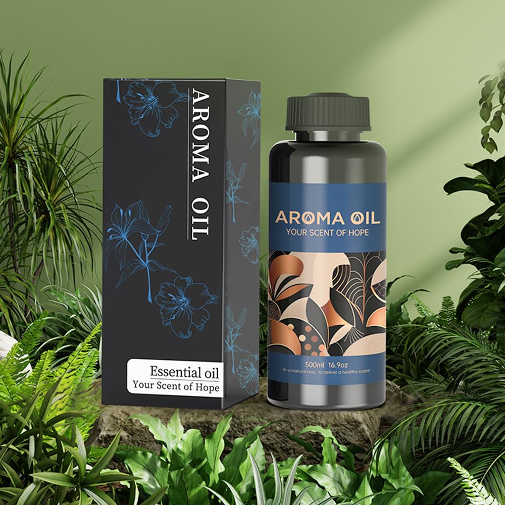 LEAMERR Perfume Essential Oil Set with Natural Aroma Essential Oil Tropical Fruit Scent 16.9 Fl Oz - AB Mystery