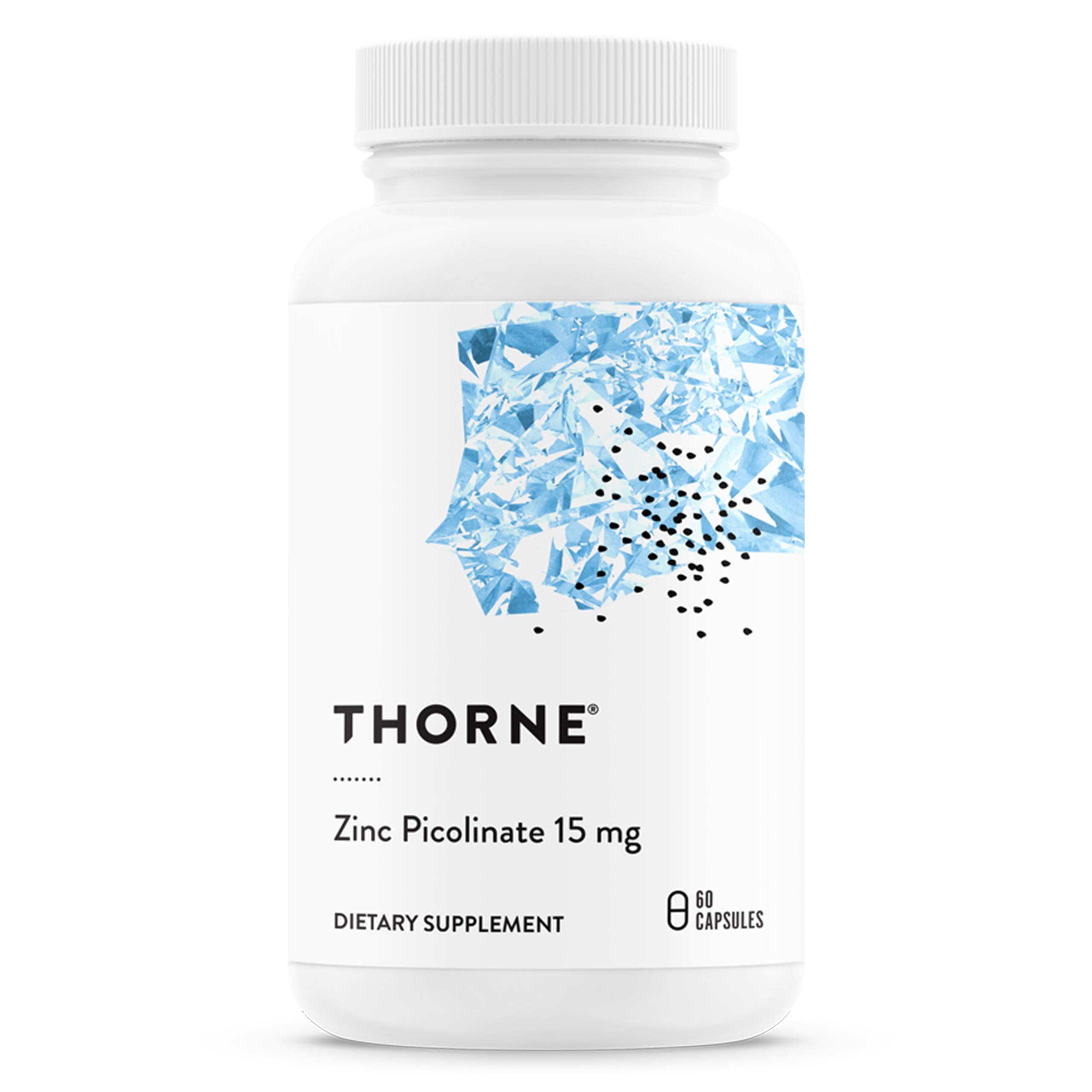 Thorne Zinc Picolinate 15mg - Highly Absorbable Zinc Supplement - Supports Wellness