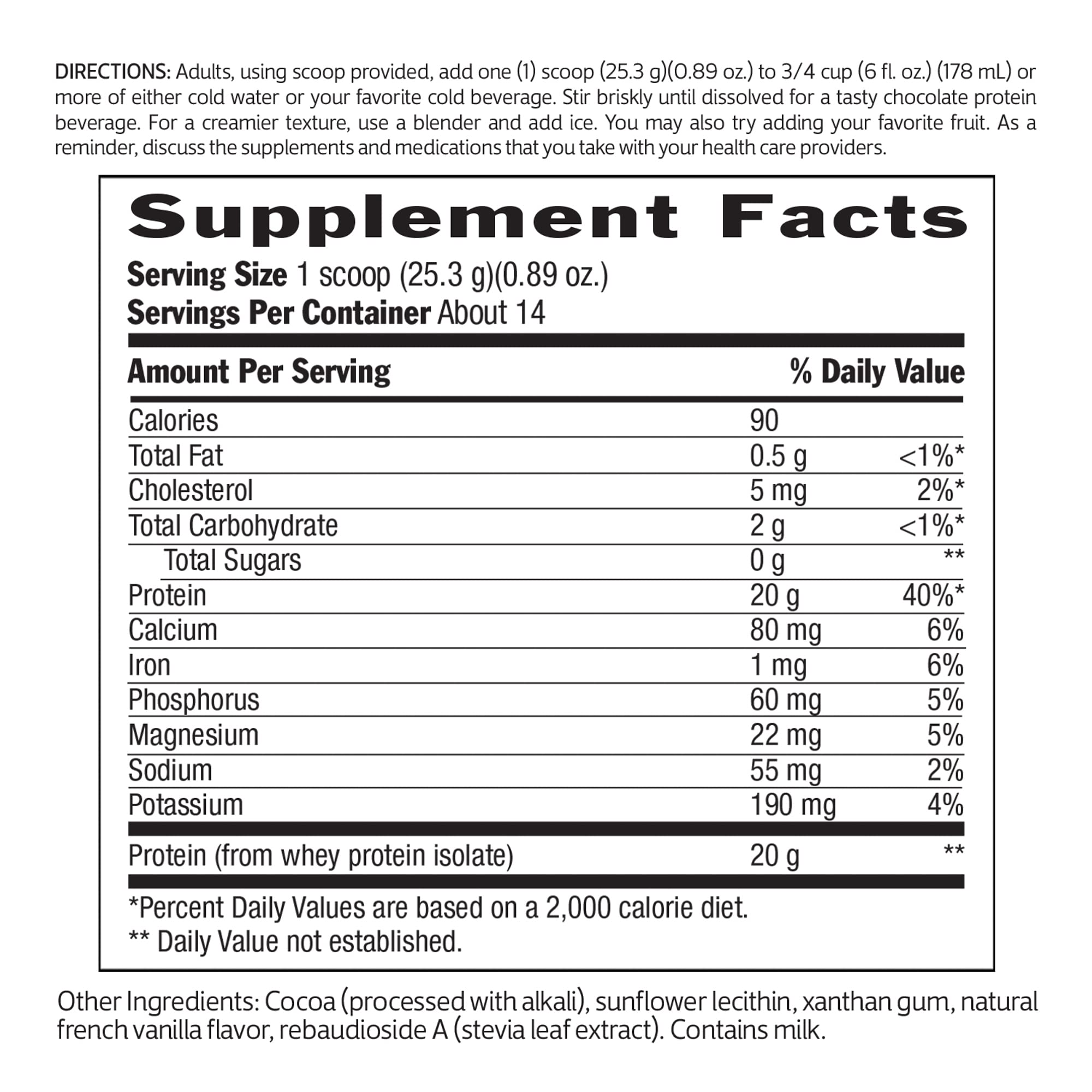 Biochem 100% Whey Sugar-Free Chocolate 20g, 12.5oz, Certified Vegetarian, Certified Glut - AB Mystery