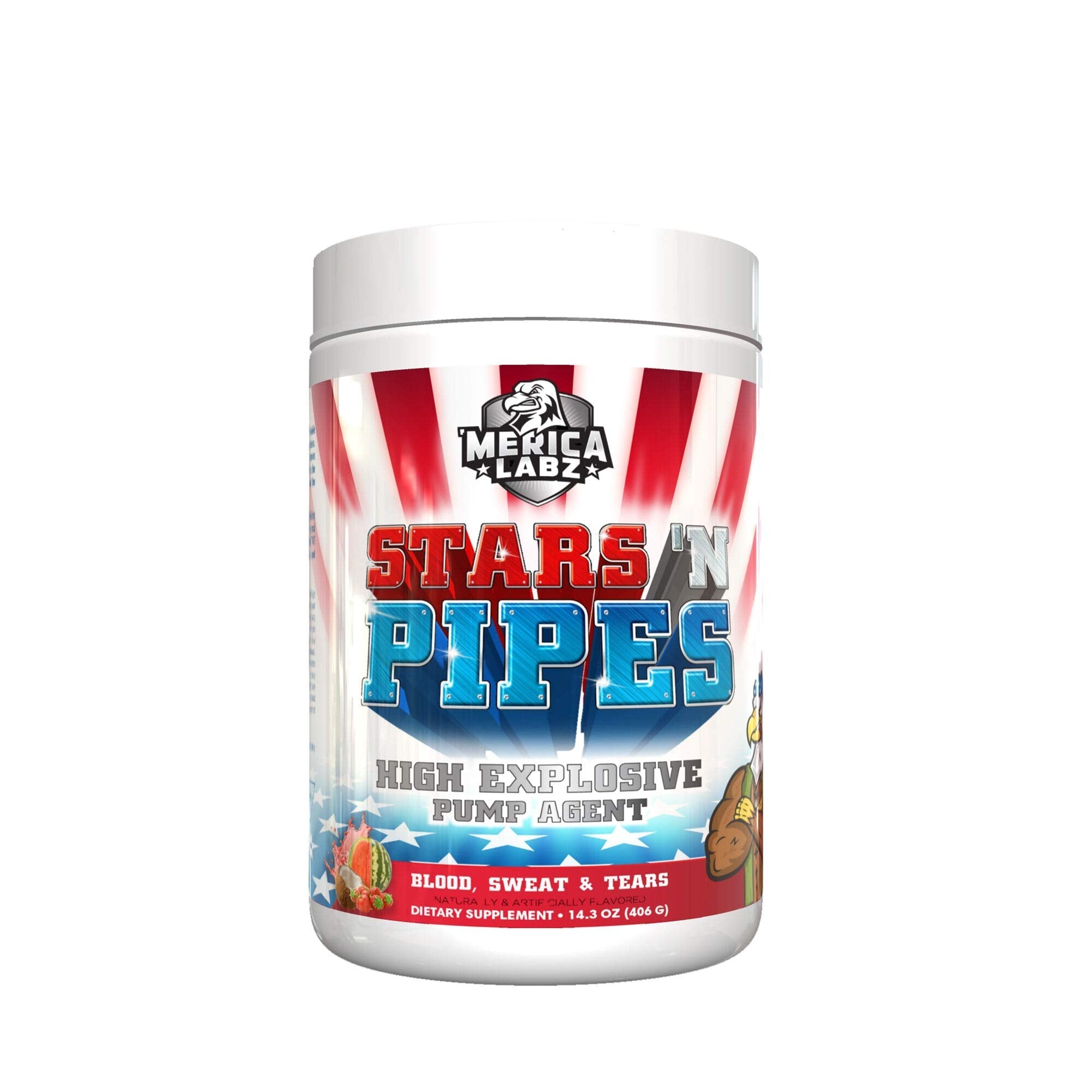 'Merica Labz Stars 'N Pipes - Blood Sweat and Tears