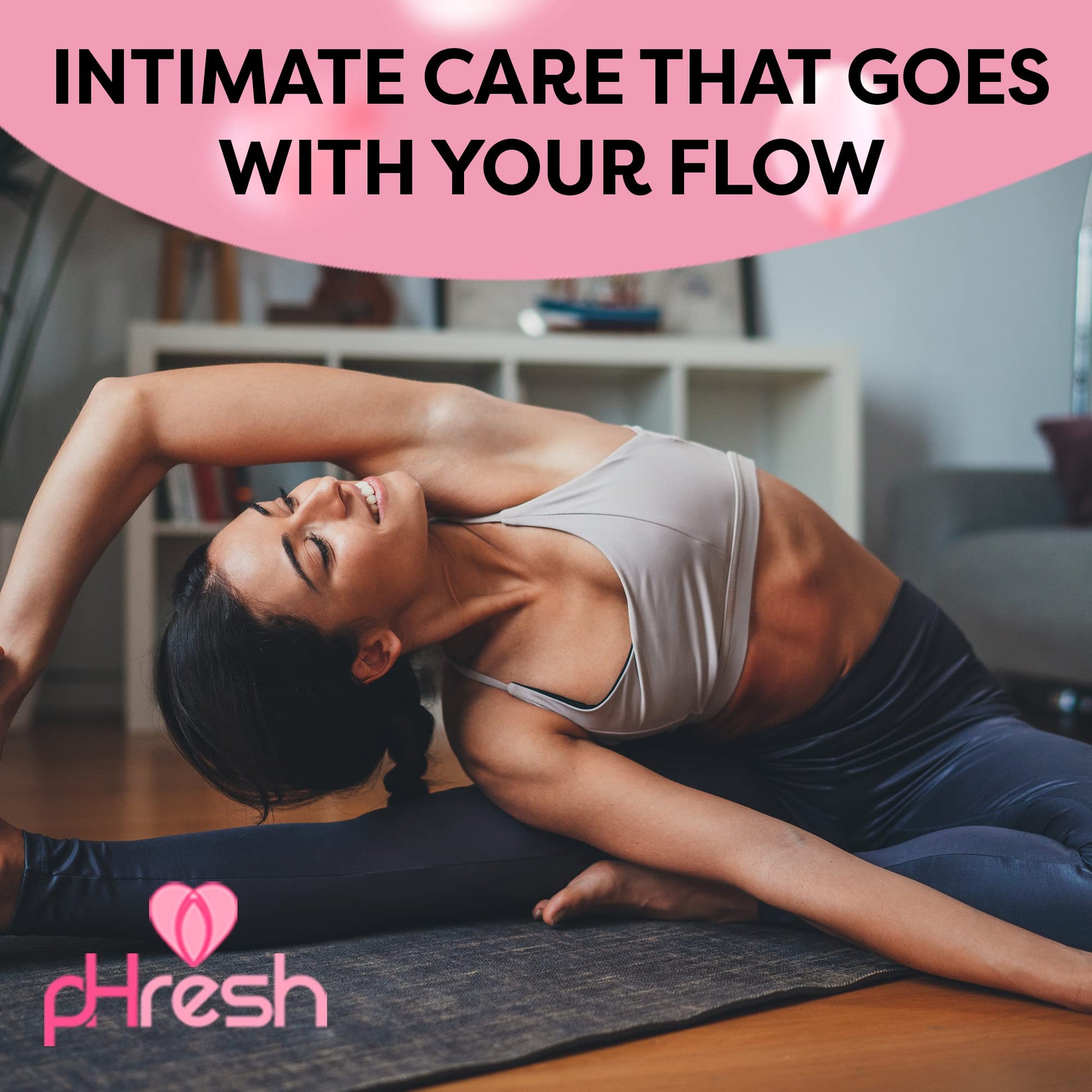 pHresh Feminine Spray - 100% All Natural Yoni Oil for Women - with Tea Tree, Lemongrass, Orange Essential Oils - AB Mystery