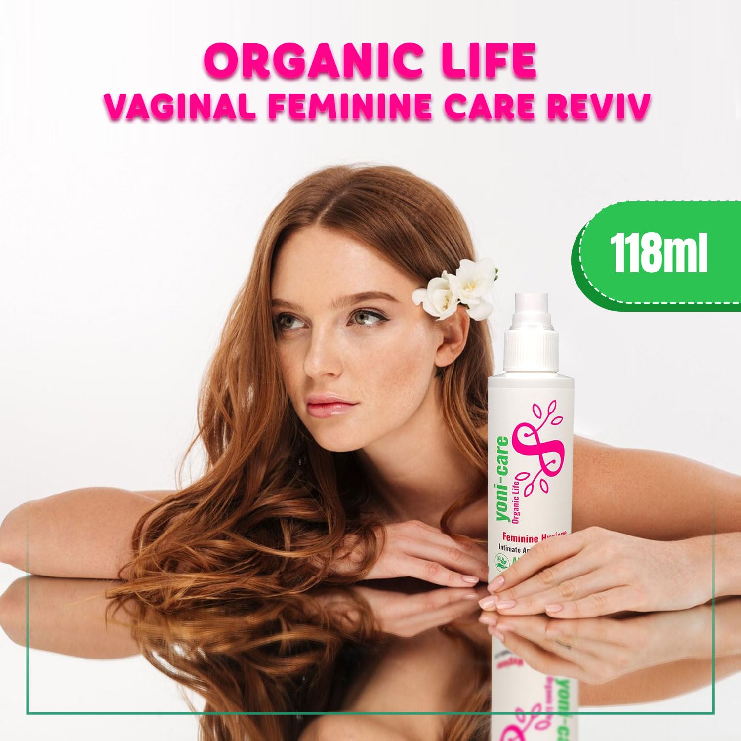 Organic Life Vaginal Feminine Care Revive, Soothe, and Eliminate Menopause-Related Discomfort - AB Mystery