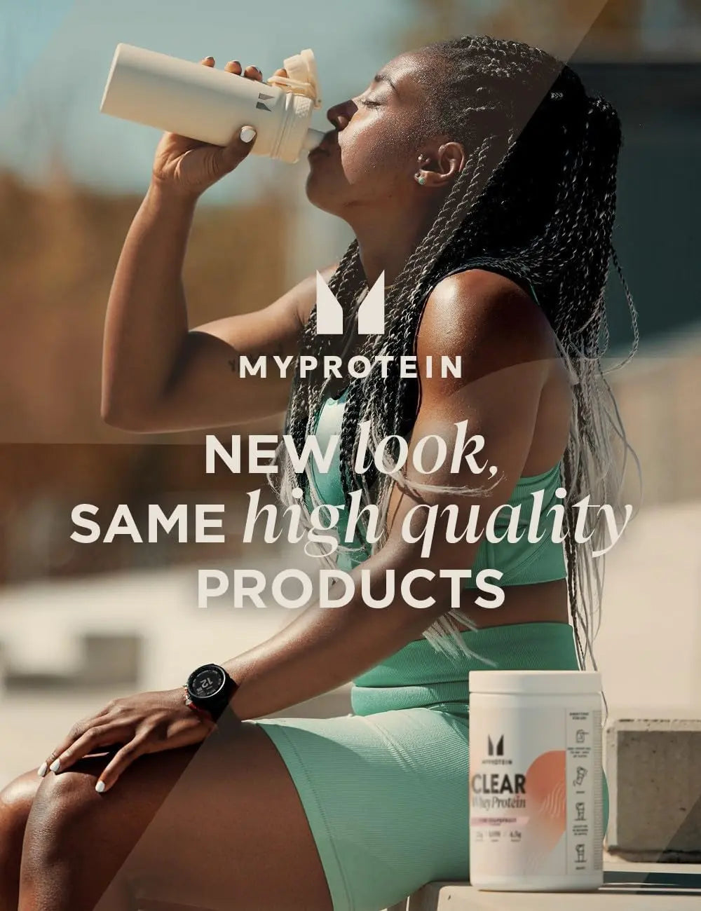 Myprotein Clear Whey Isolate Protein Powder - Peach Tea - 488g - 20 Servings Myprotein