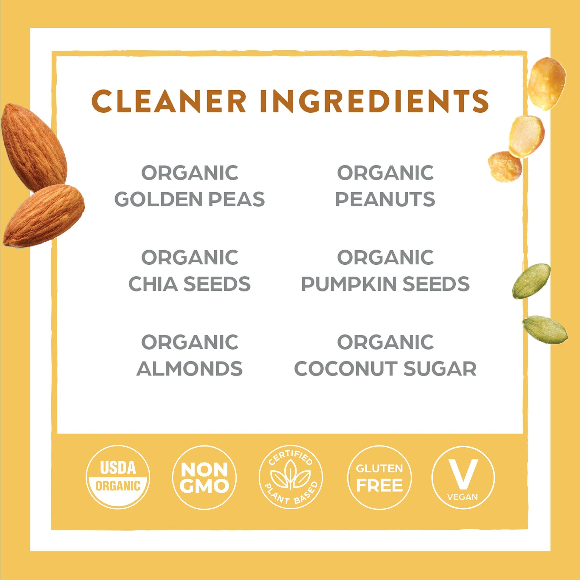 Orgain Organic Simple Vegan Protein Powder, Peanut Butter - 20g Plant Based Protein - AB Mystery