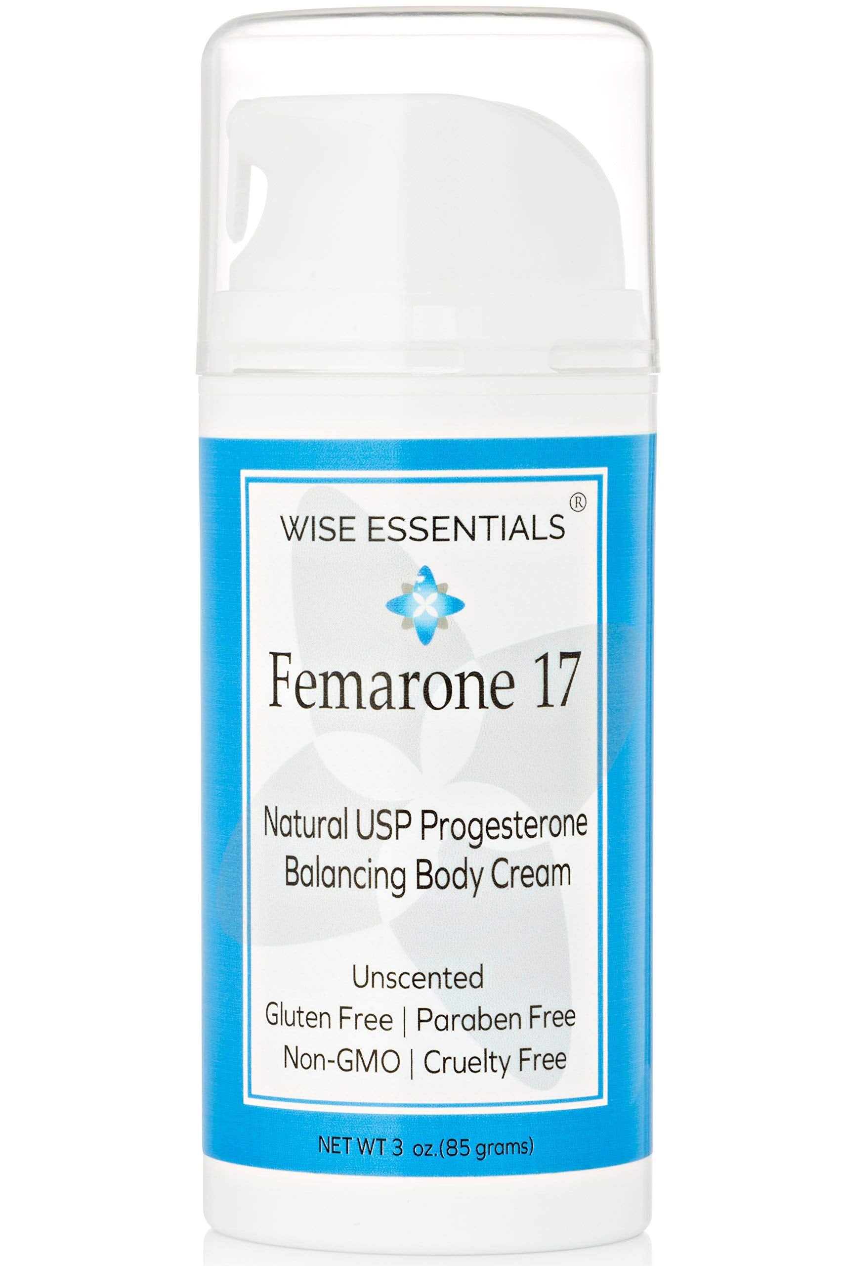 Wise Essentials Femarone Progesterone (Bioidentical) Cream for Midlife Balance is made from Wild Yam