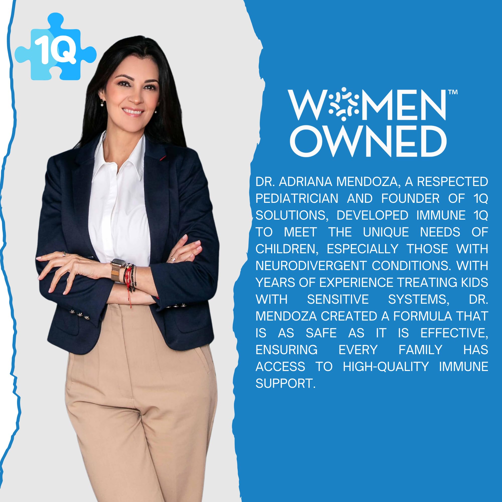 1Q Immune – Liquid Immune Support Supplement for Kids | Elderberry Extract, Turmeric & Acerola Cherry - AB Mystery