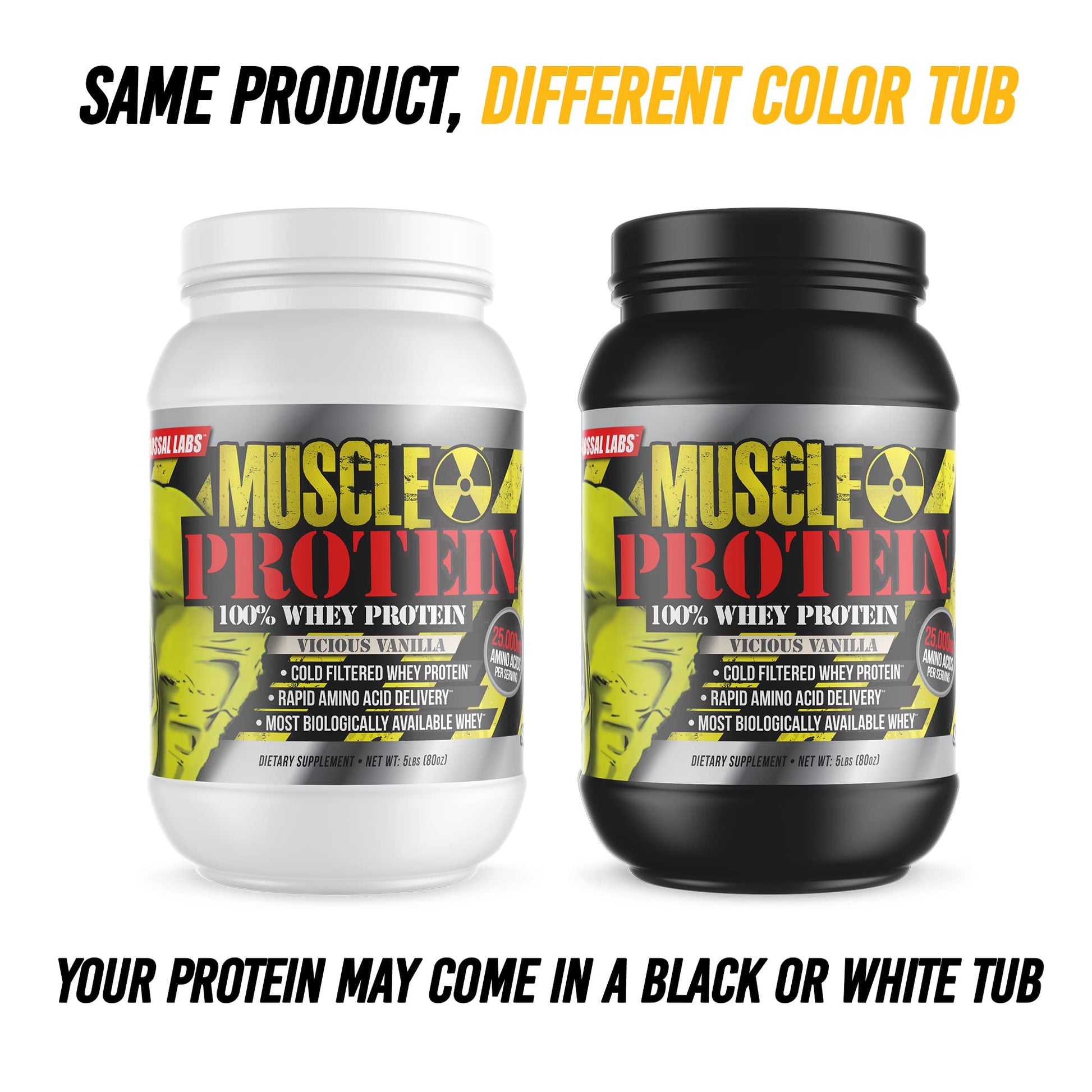 COLOSSAL LABS Whey Protein Powder [15 lbs/Pack of 1]– Peanut Butter-Chocolate Protein - AB Mystery