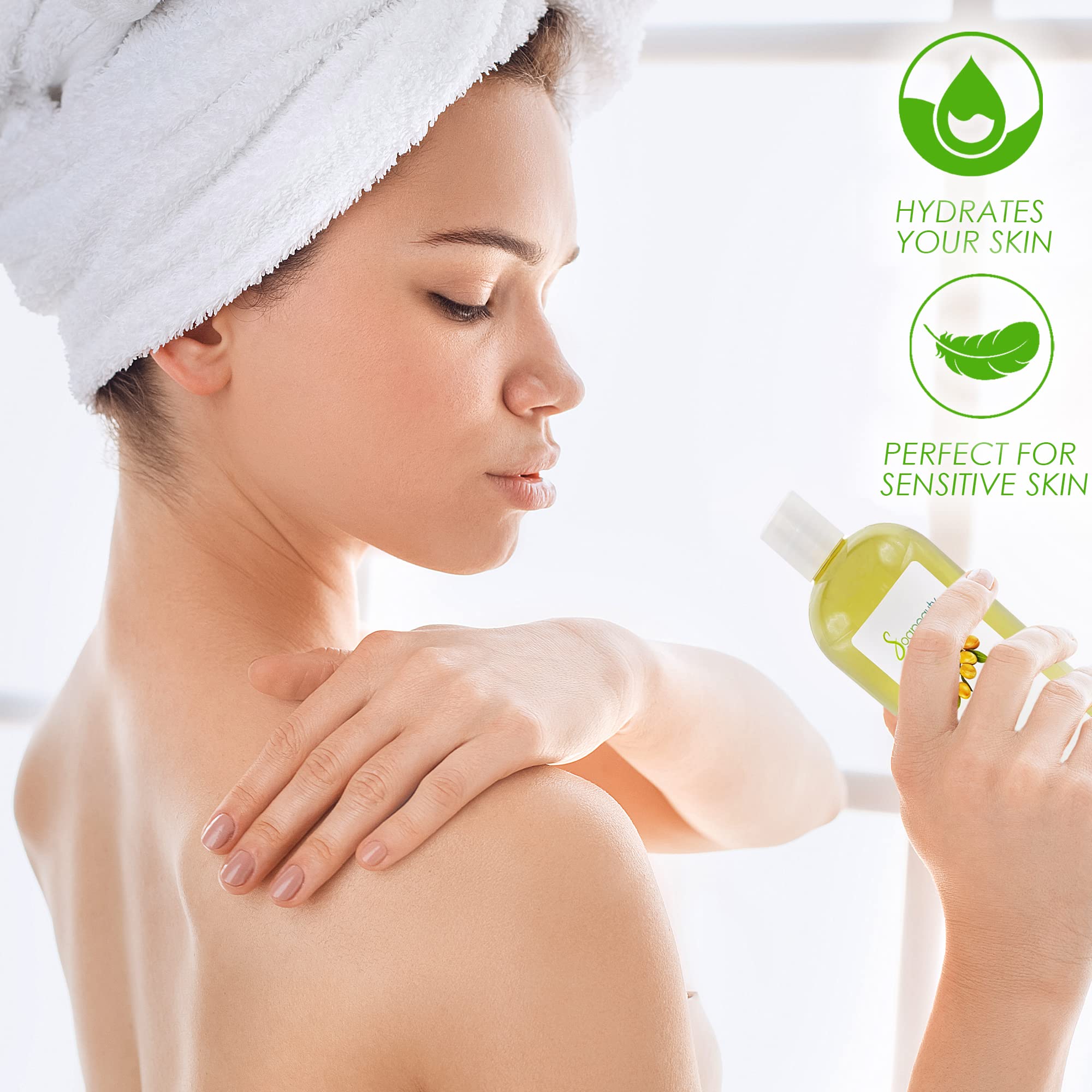 Soapeauty Cold Pressed Refined ARGAN OIL | 100% Natural & Pure | Carrier for Essential Oils, Argan Oil - AB Mystery