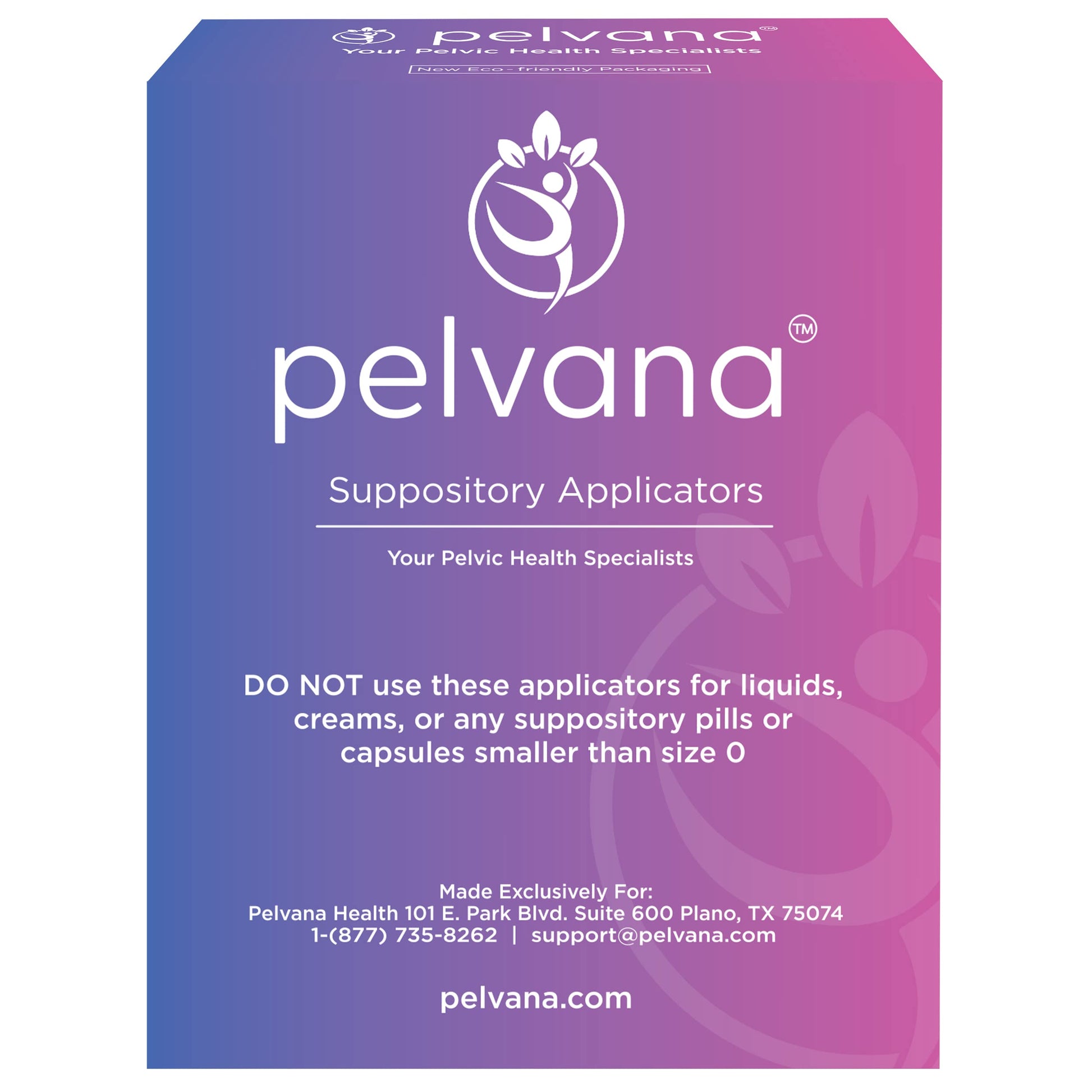 Pelvana Suppository Applicators for Women - (30 Pack) - Fits Size 0 and 00 Capsules - Often Used - AB Mystery