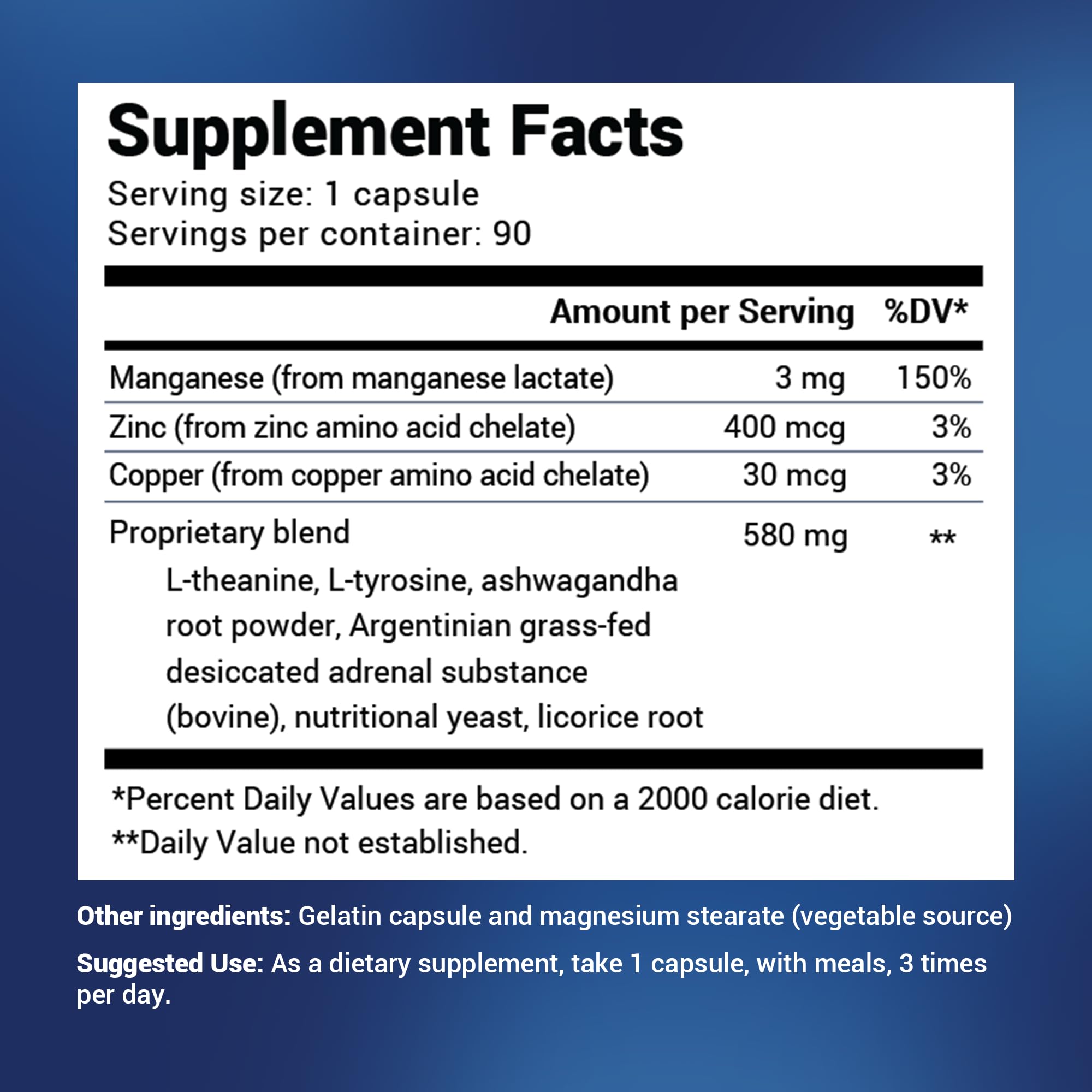 Dr. Berg’s Adrenal Stress Advanced Formula - Adrenal Support Supplements for Stress - AB Mystery