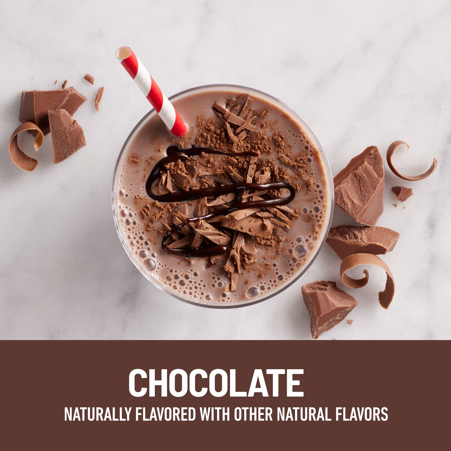 SlimFast Protein Shake, Chocolate- 20g Protein, Meal Replacement Shake Ready to Drink - AB Mystery