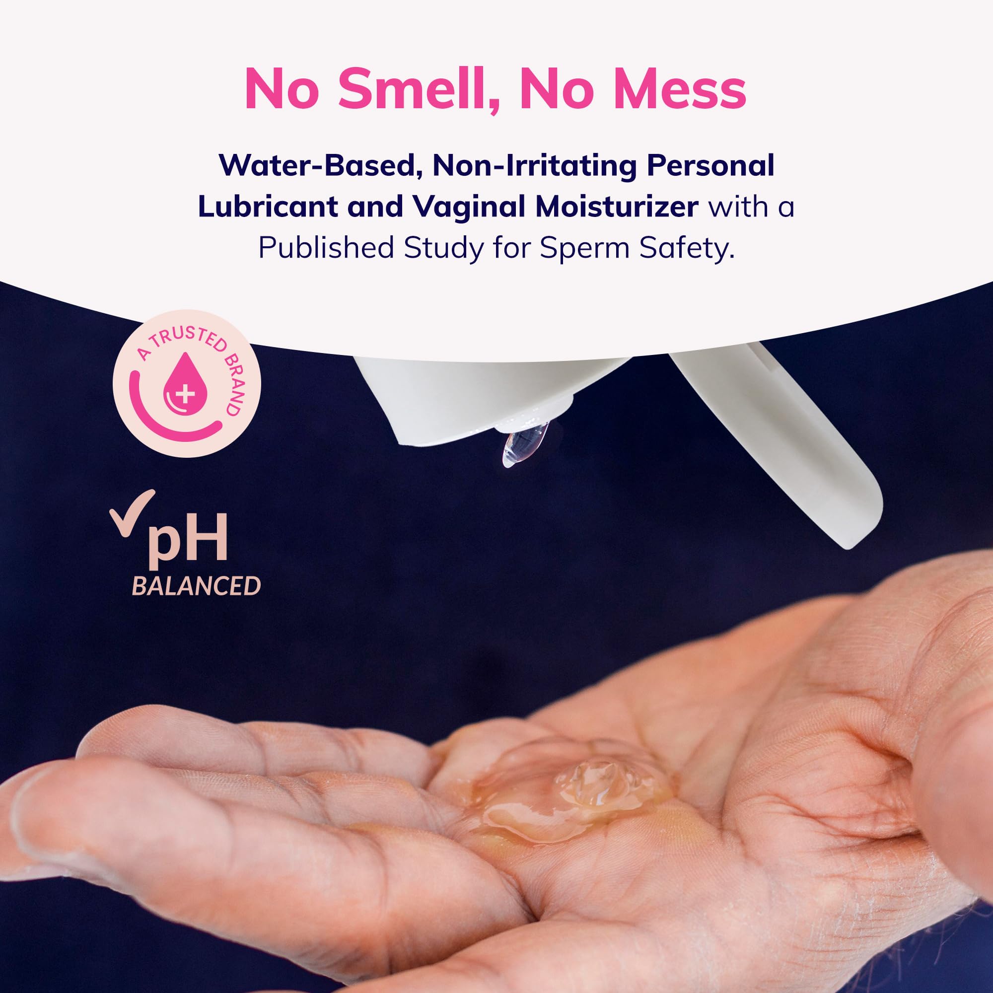 Conceive Plus Fertility Lubricant - Fertility Friendly Lube for Couples Trying to Conceive, 75ml / 2.5 fl oz - AB Mystery