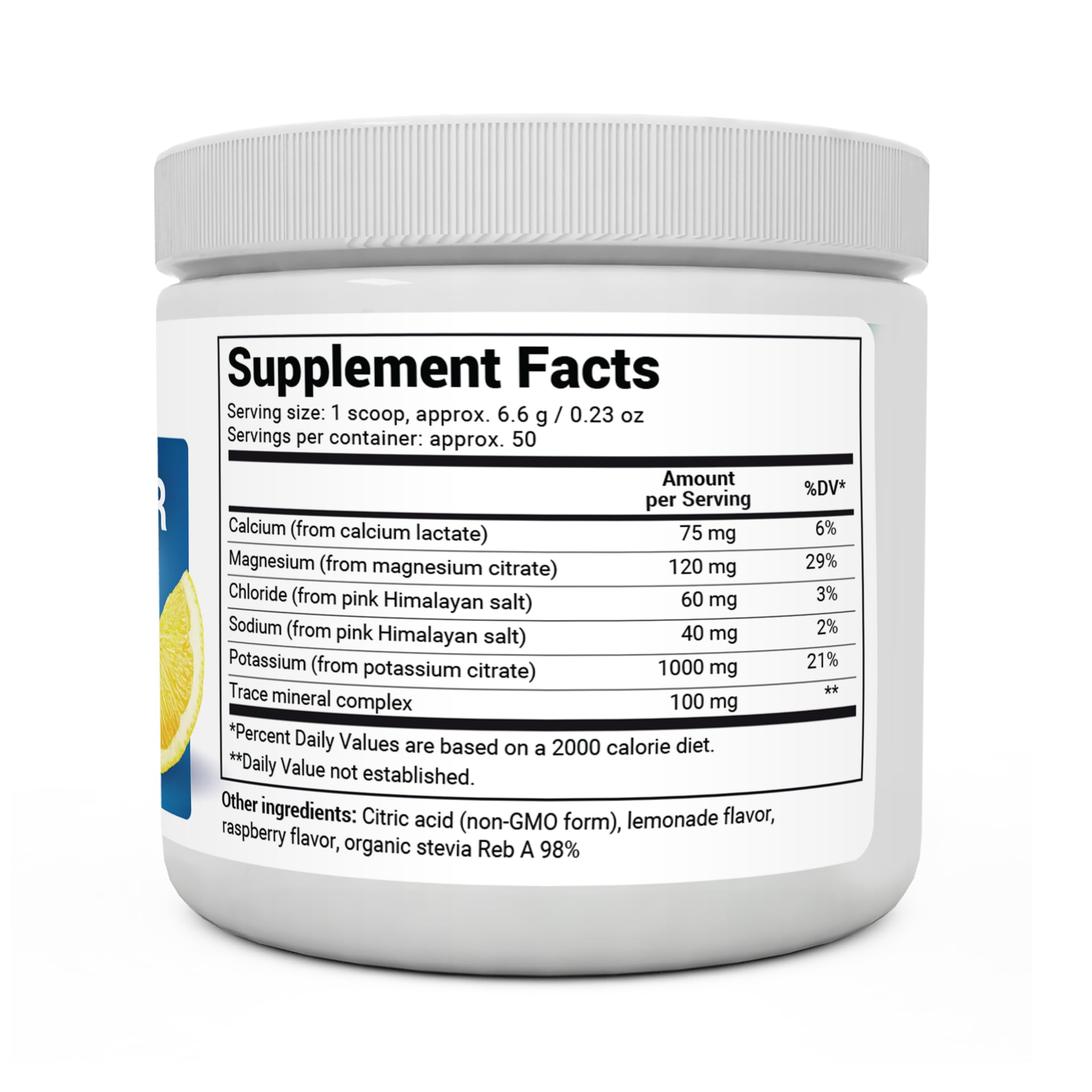 Dr. Berg Hydration Keto Electrolyte Powder - Enhanced w/ 1,000mg of Potassium - AB Mystery