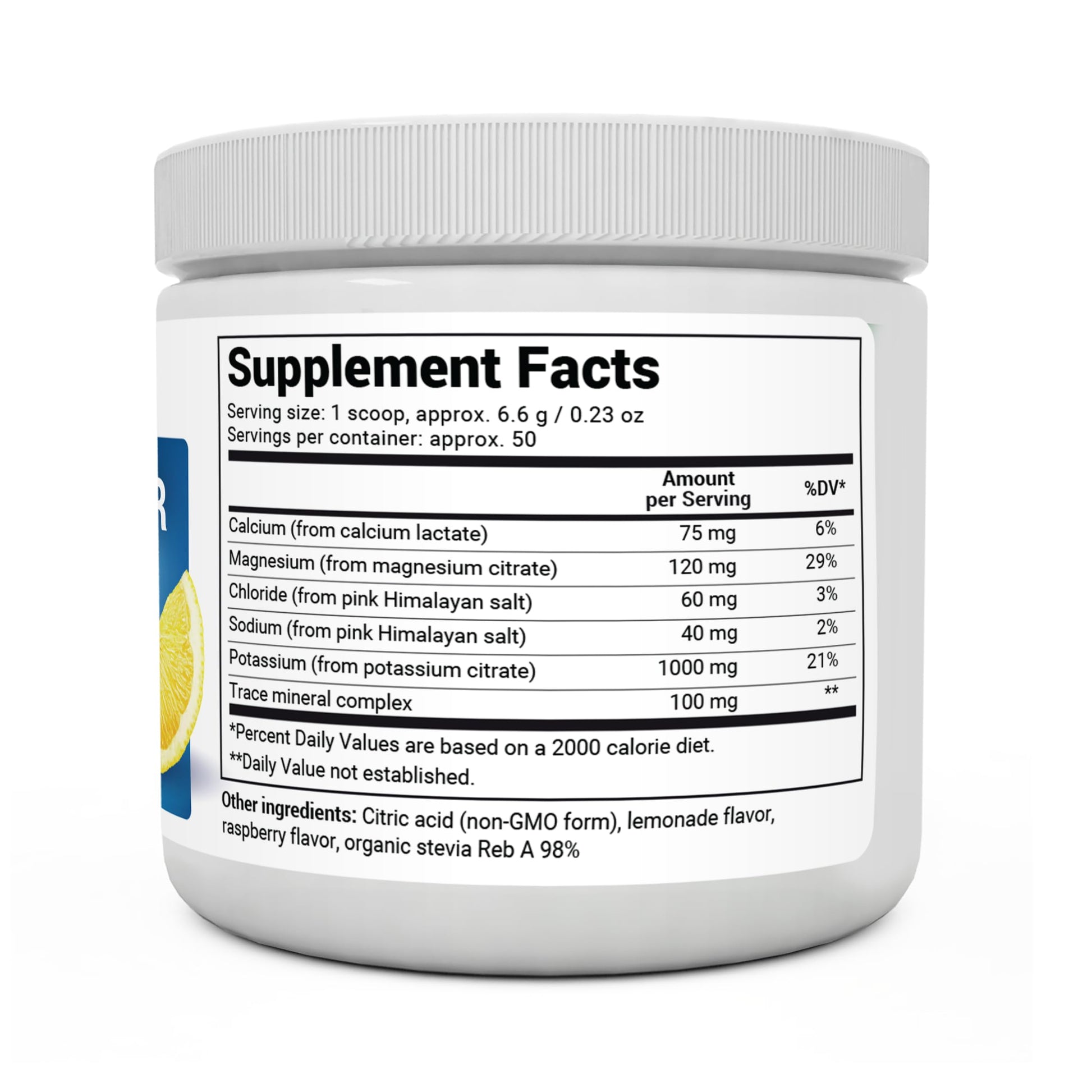 Dr. Berg Hydration Keto Electrolyte Powder - Enhanced w/ 1,000mg of Potassium - AB Mystery