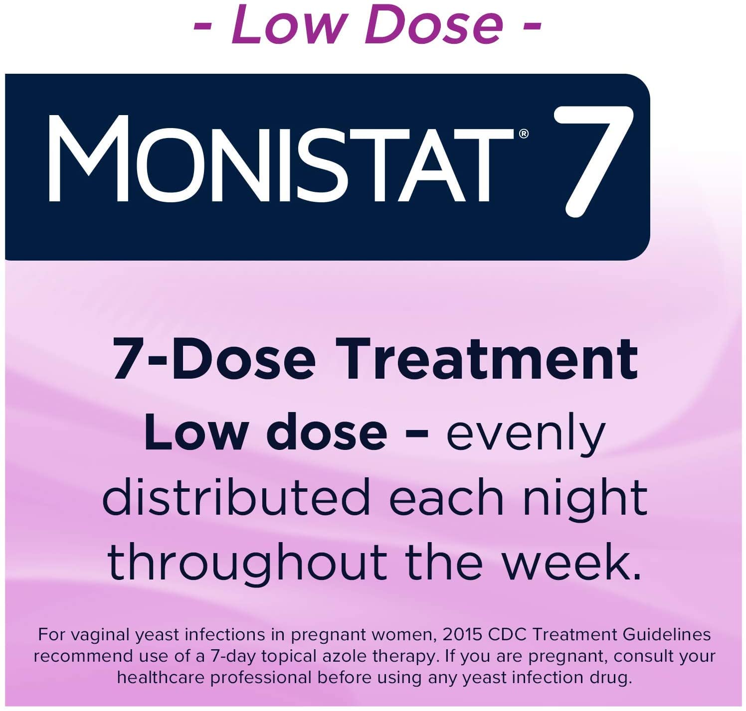 MONISTAT 7-Dose Infection Treatment, 7 Disposable Applicators & 1 Cream Tube (Pack of 1) - AB Mystery