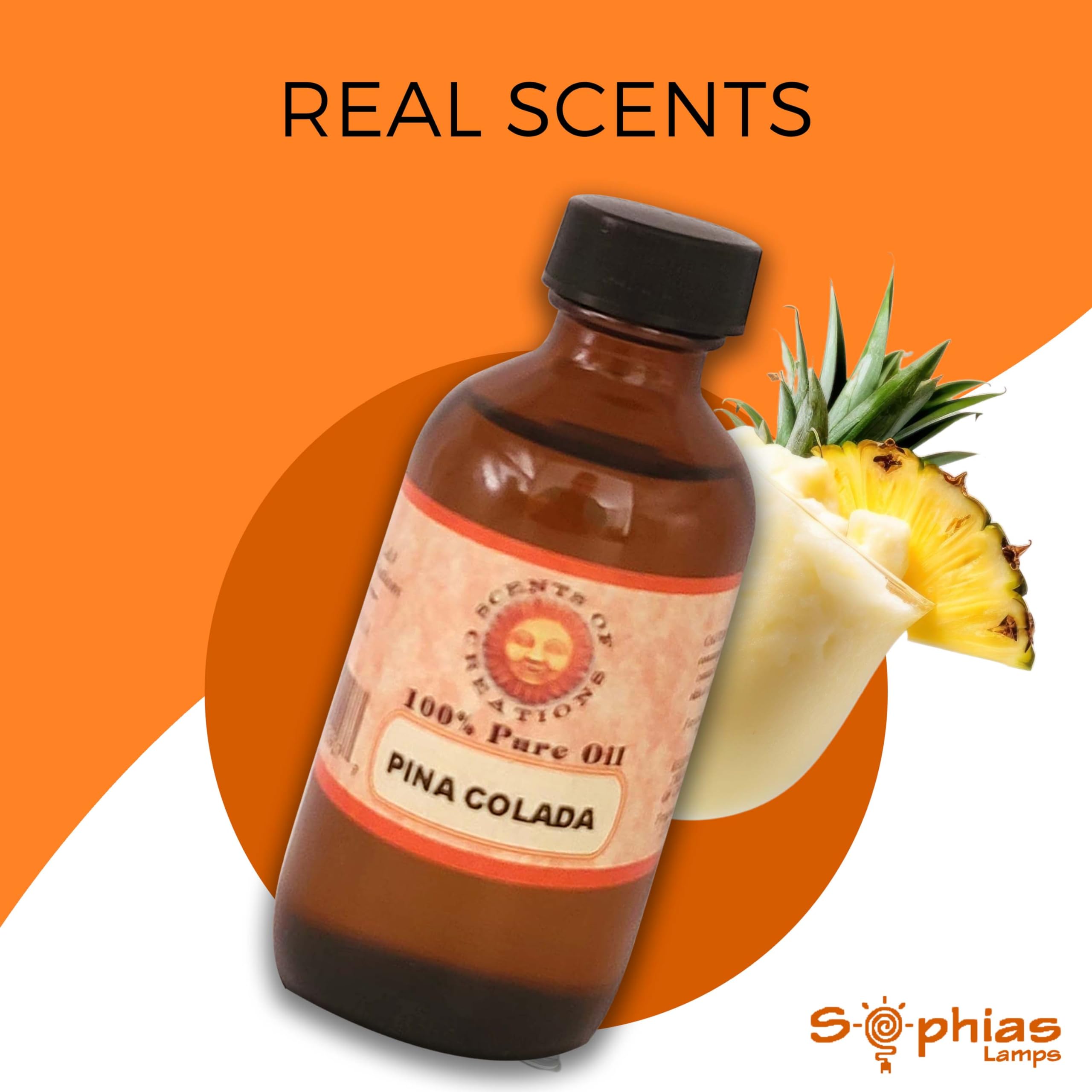 Essential Oil Pina Colada 2 OZ, 100% Natural undilute Oil, Value Size,Perfect - AB Mystery