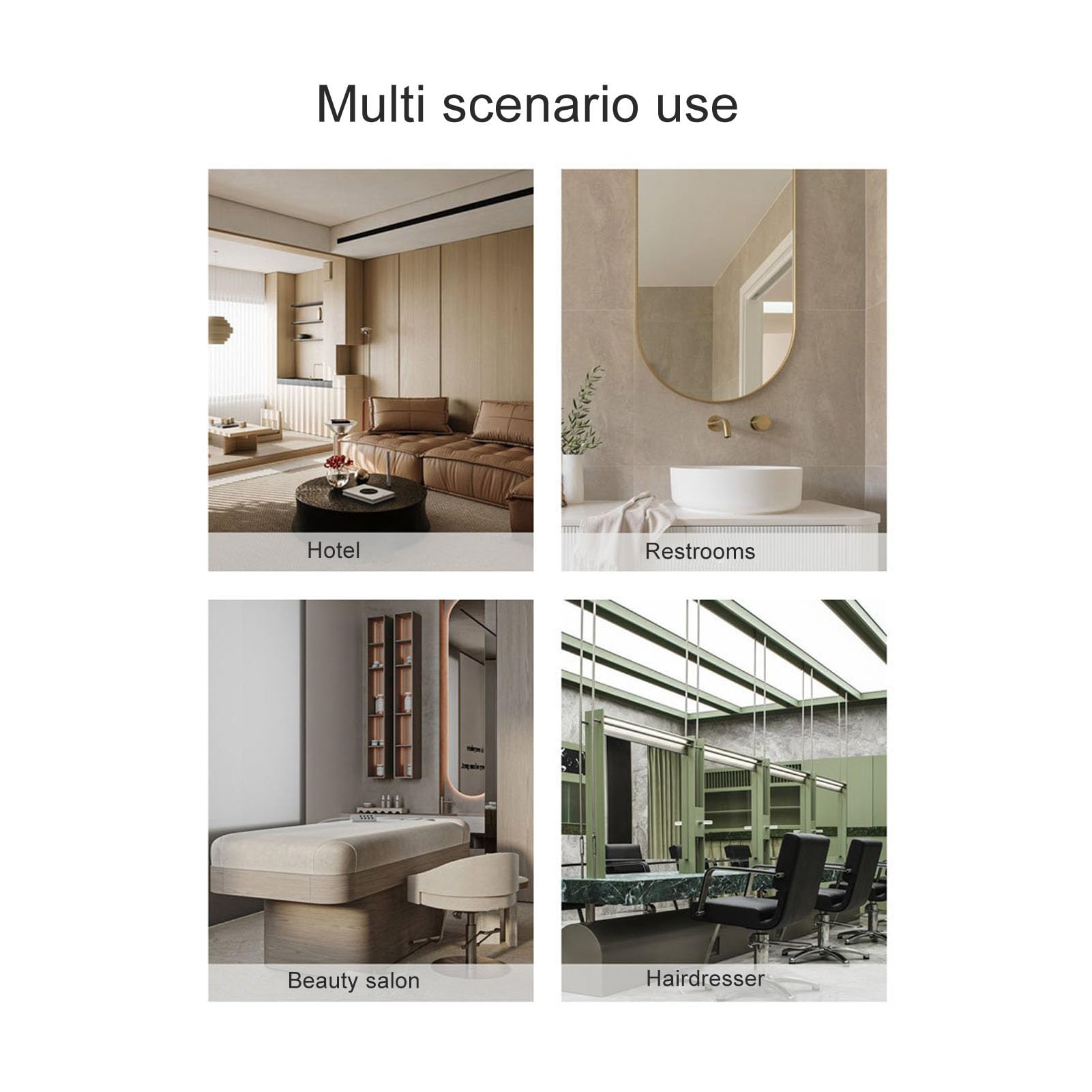 100ml Efficient Automatic Aroma Diffuser, Mini Essential Oil Diffuser Adjustable App Control Plug - AB Mystery