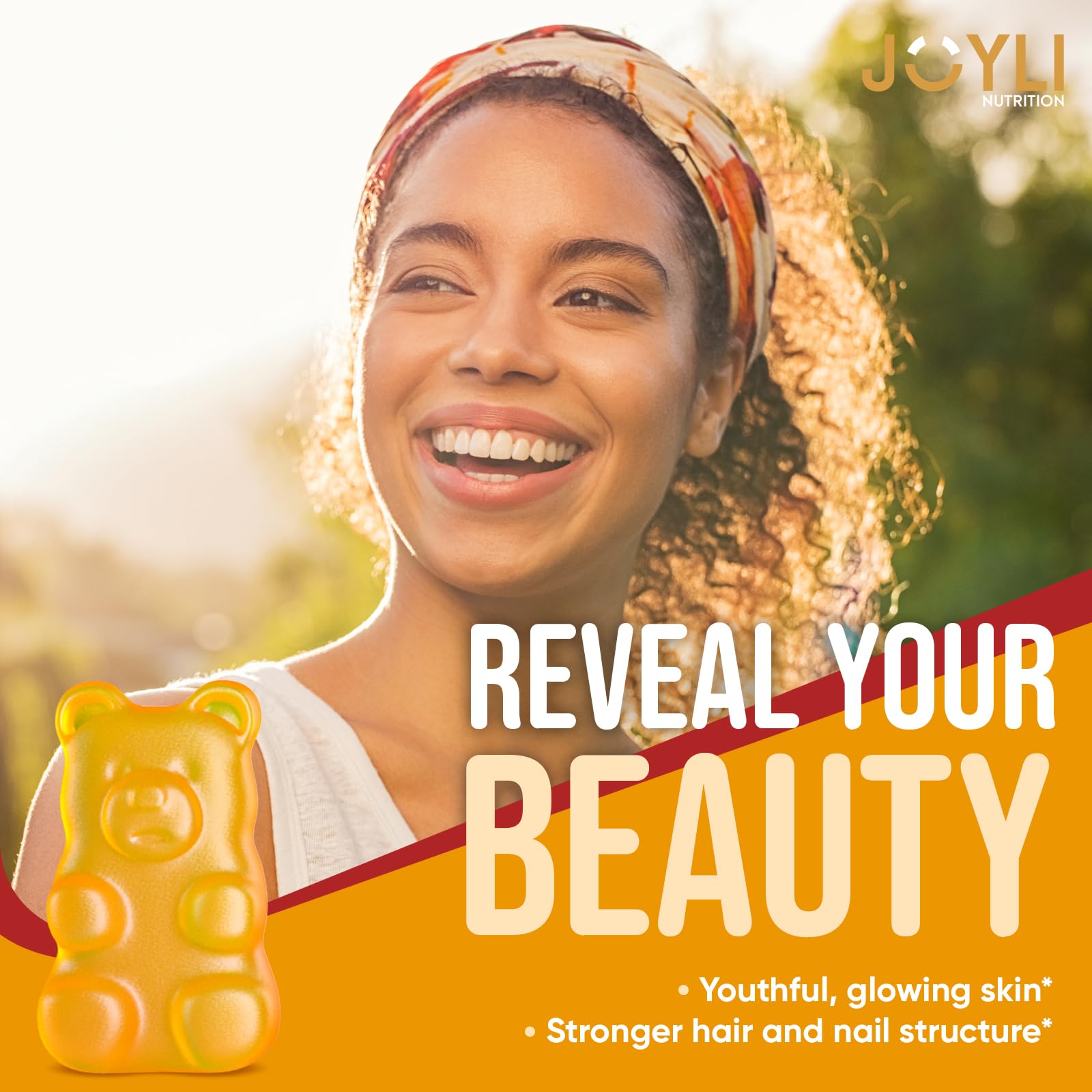 Joyli Superfruit Gummies - Sugar-Free Fruit Multivitamin Gummies for Adults - Natural Gummy Vitamins for Women & Men with Goji, Elderberry, Vitamins A, C, D & E - AB Mystery