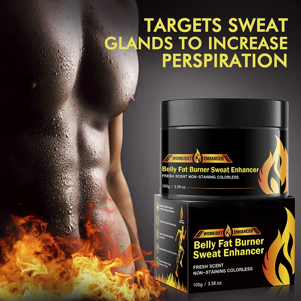 Hot Cream 2Pack, Fat Burning Cream for Belly, Natural Sweat Workout Enhancer Gel - AB Mystery