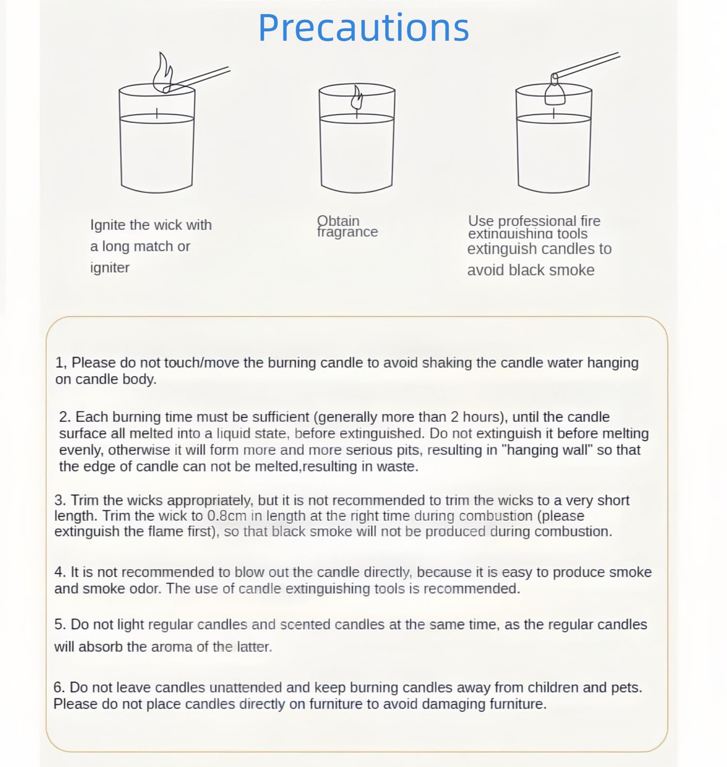 Candles Clearance | Eucalyptus & Orange Aromatherapy Candles | 10 oz Scented Candles - AB Mystery