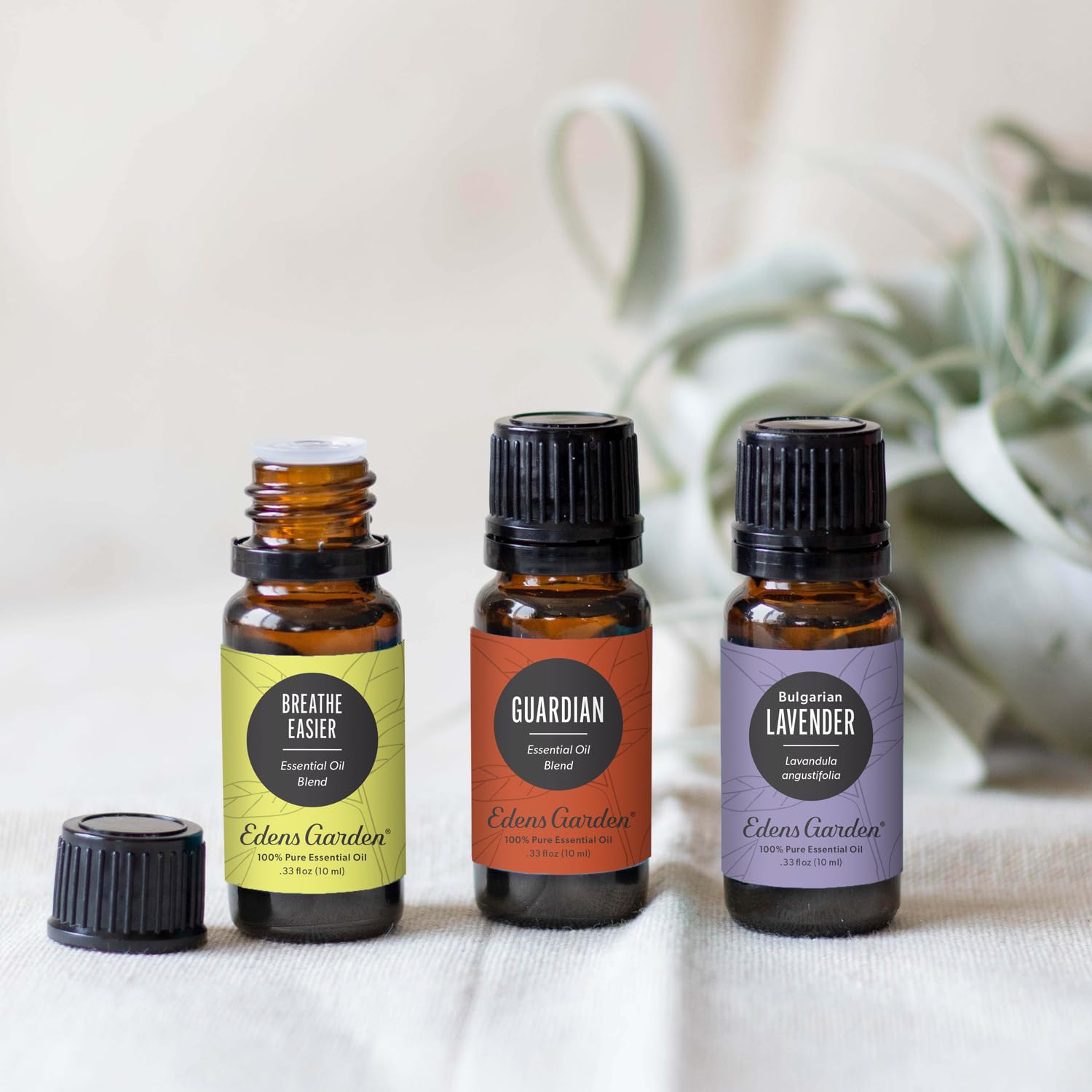 Edens Garden Essential Oil Well-Being Set, 3 Pure Essential Oils for Diffusers for Home - AB Mystery