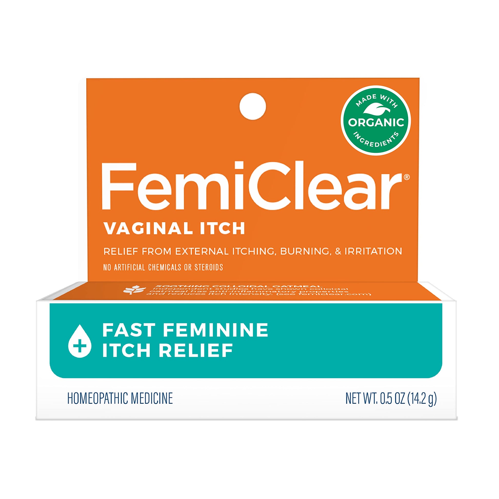 FemiClear Vaginal Itch Relief | Fast Feminine Itch Relief | Made With All-Natural & Organic Ingredients