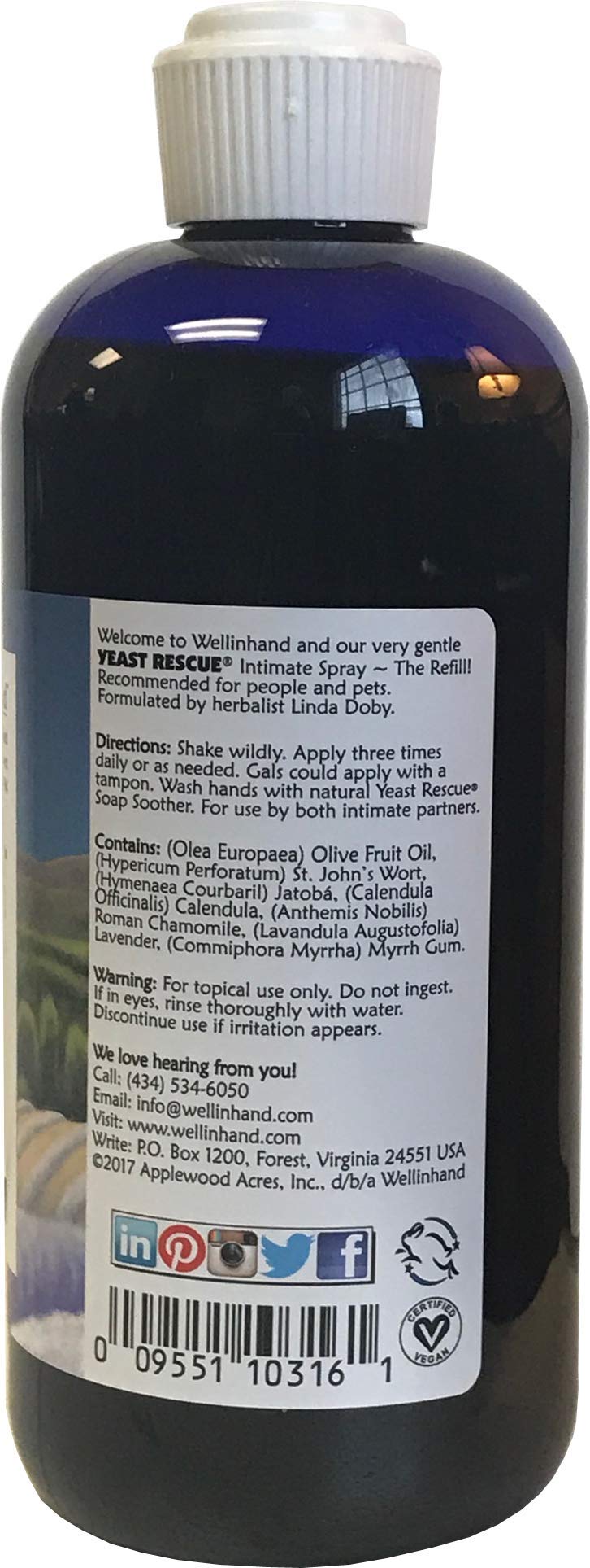 Yeast Rescue® Treatment 16 fl.oz. Refill - Economy Size - AB Mystery