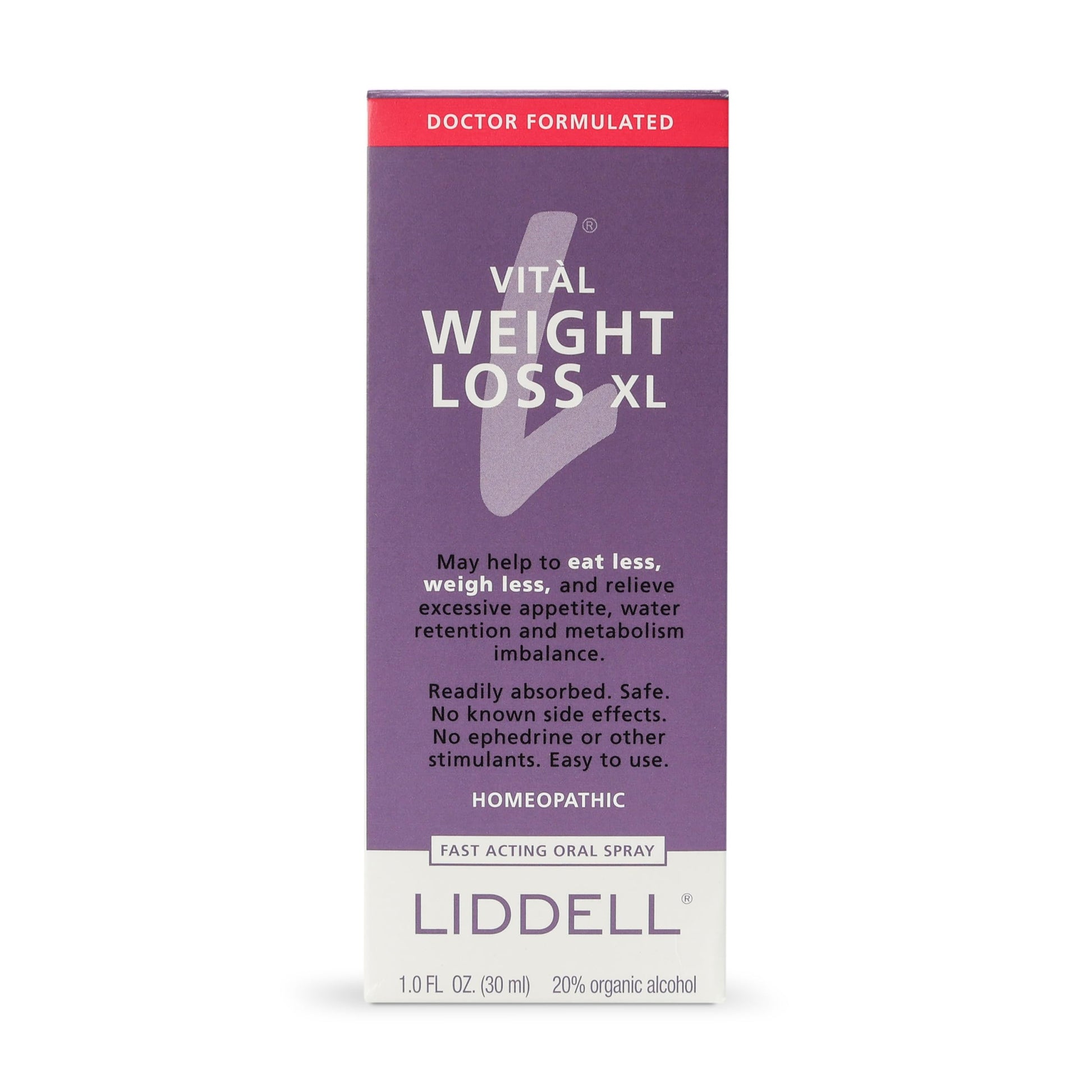 VITL Weight Loss XL Liddell Homeopathic 1 oz Liquid - AB Mystery