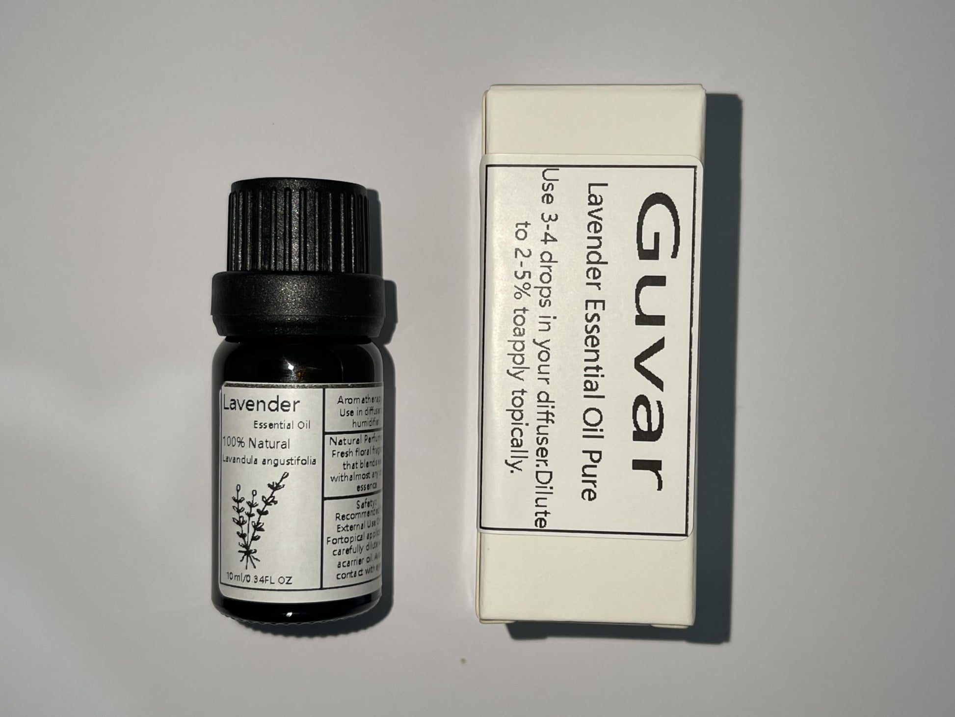 Guvar Lavender Essential Oil Pure for Diffuser for Aromatherapy and Home 100% Pure Natural Extraction - AB Mystery