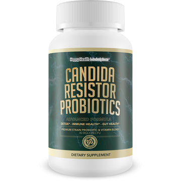 Candida Resistor Probiotics - Our Best Candida Support Capsules - Our Pills for Candida