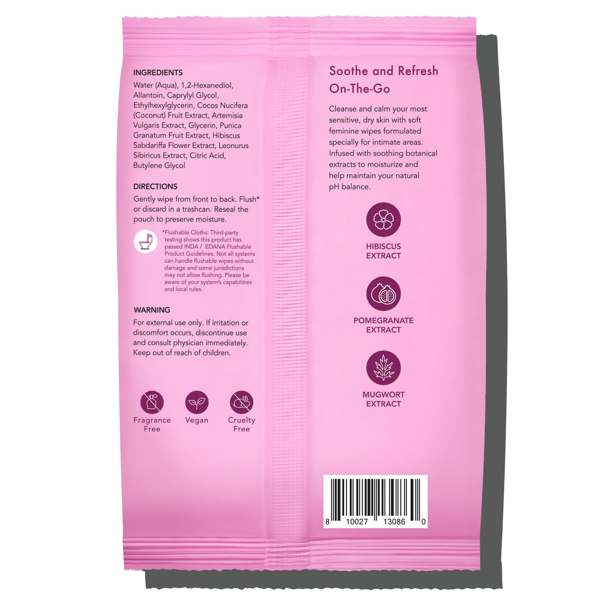 Rael Feminine Wipes, Soothing Wipes for Women - pH Balance, Clean Ingredients, All Skin Types - AB Mystery