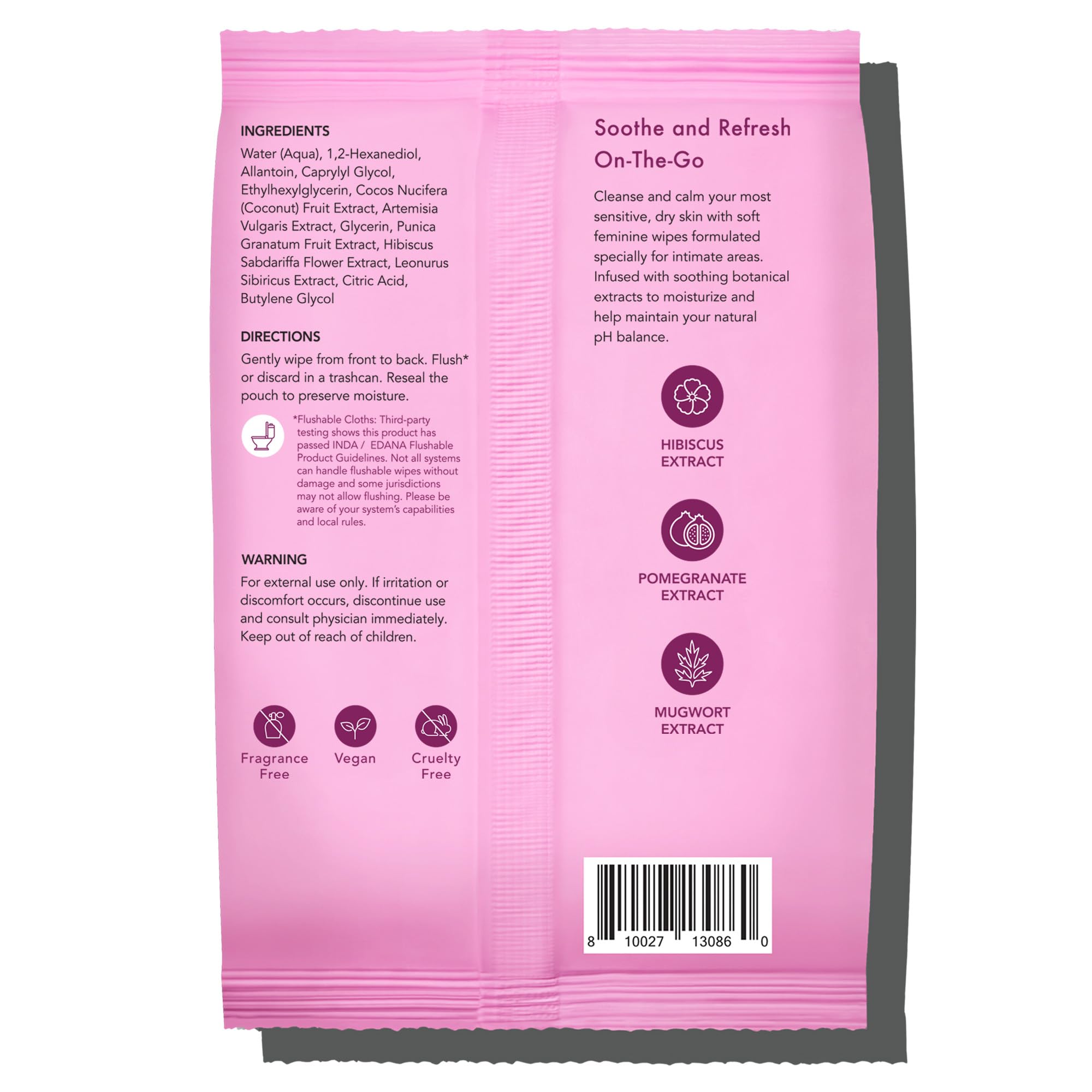 Rael Feminine Wipes, Soothing Wipes for Women - pH Balance, Clean Ingredients, All Skin Types - AB Mystery