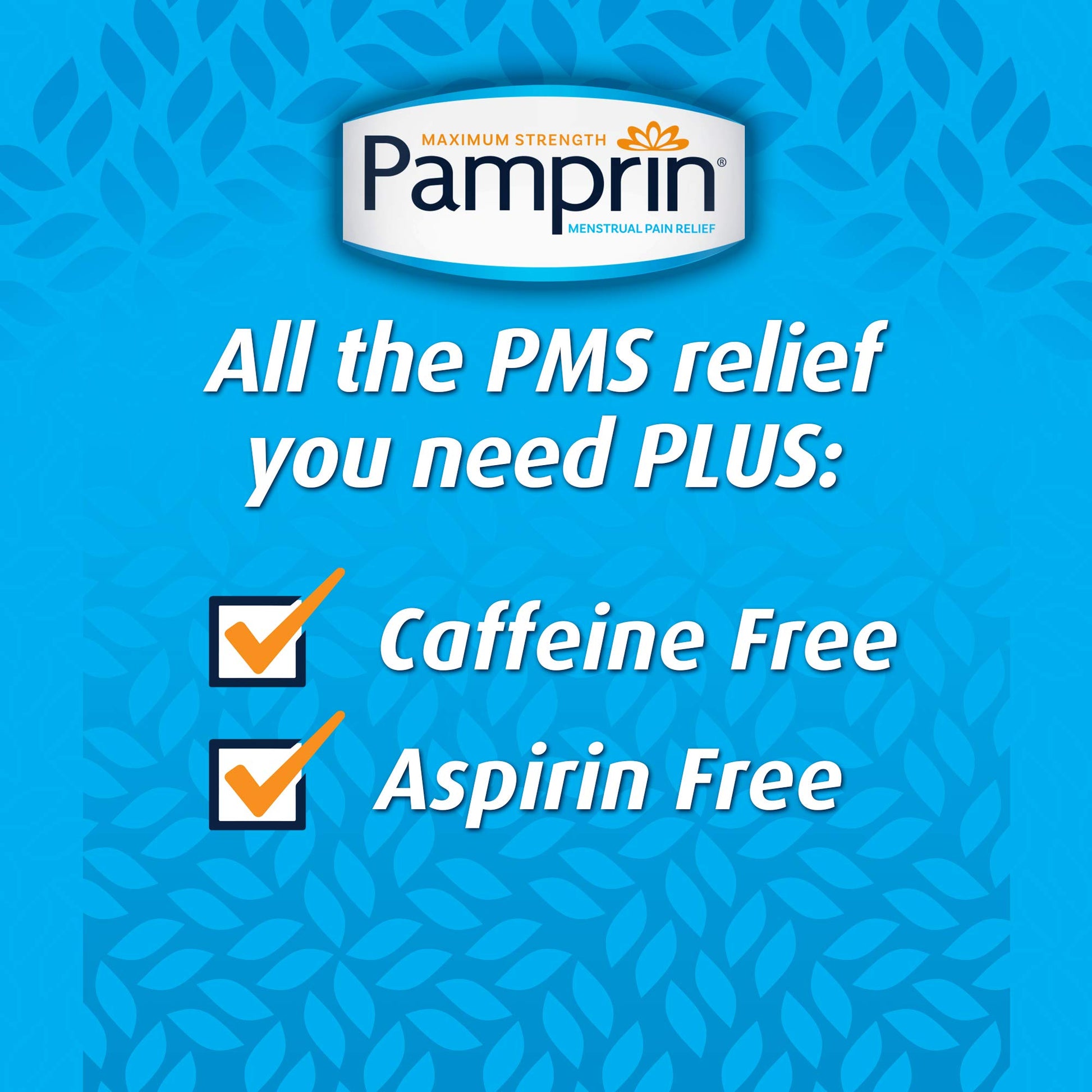 Pamprin Multi-Symptom Formula, with Acetaminophen, Menstrual Period Symptoms Relief Including Cramps - AB Mystery