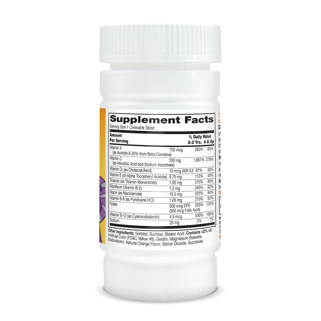 21st Century Zoo Friends with Extra C Chewable Tablets, 60 Count - AB Mystery