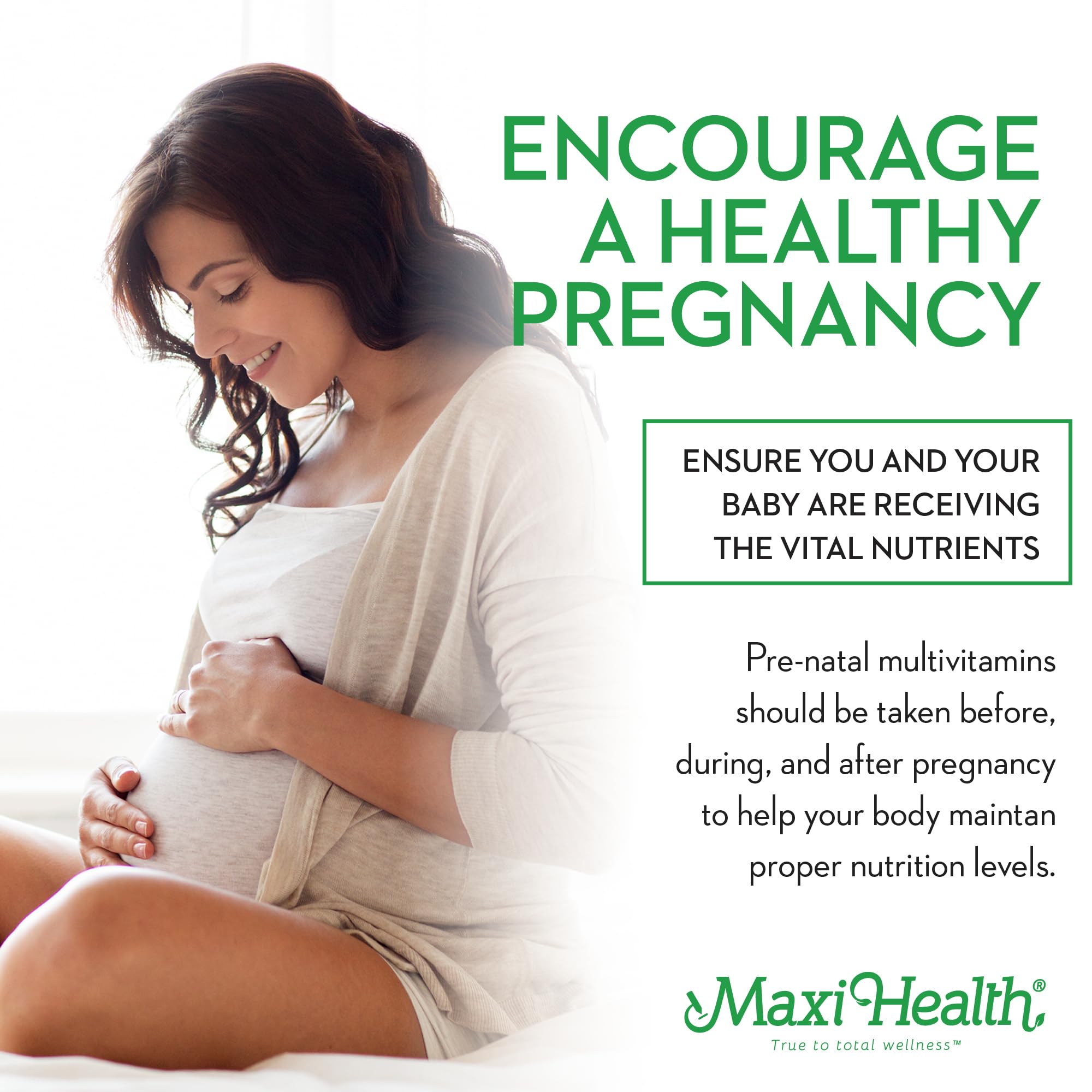 Organic Prenatal Gummies for Women - The Sweet Way to Nurture Your Tomorrow - Kosher Cherry Maxi Health