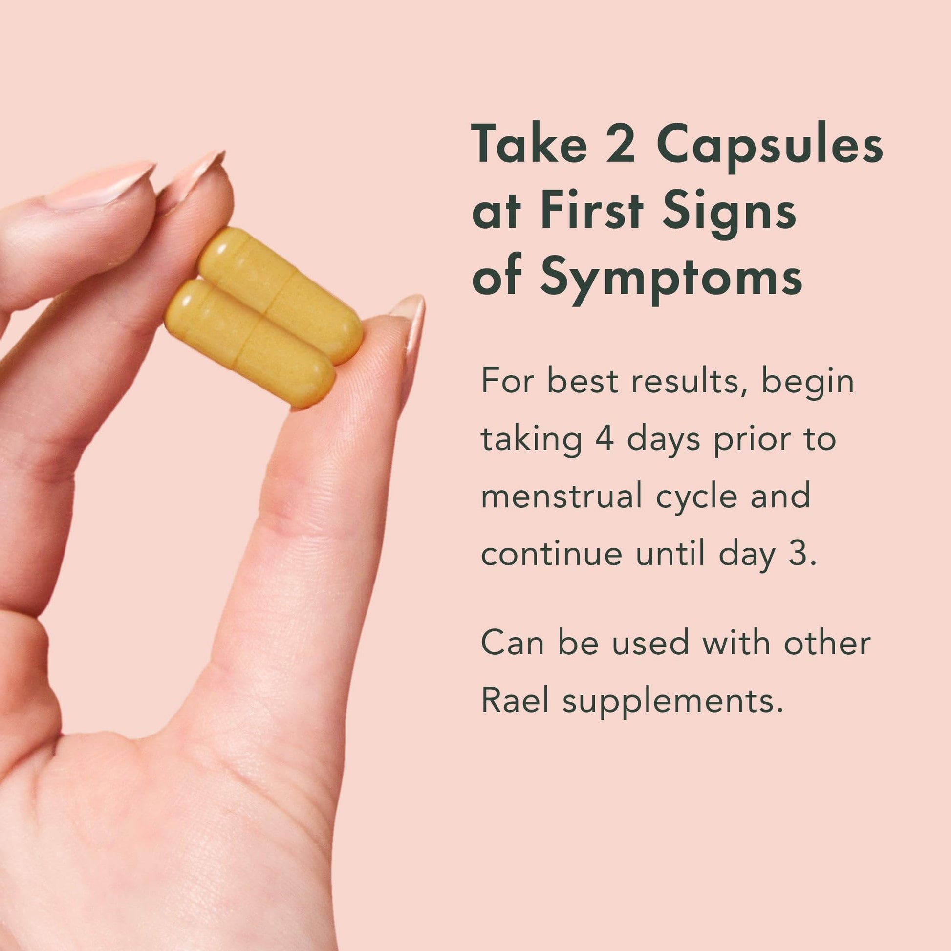 Rael Bundle - Overnight Spot Cover Pimple Patches (104 Count) & PMS Supplement for Women (28 Capsules) - AB Mystery