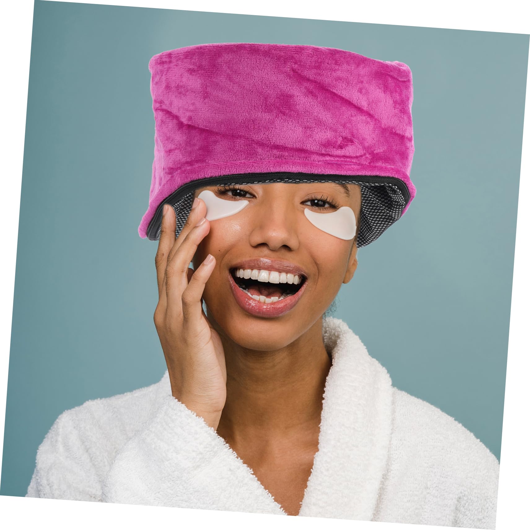 Balacoo Hair Massager Smokeless Moxa Cap Hot Heads Heating Cap Moxa Massager Heat Compress - AB Mystery