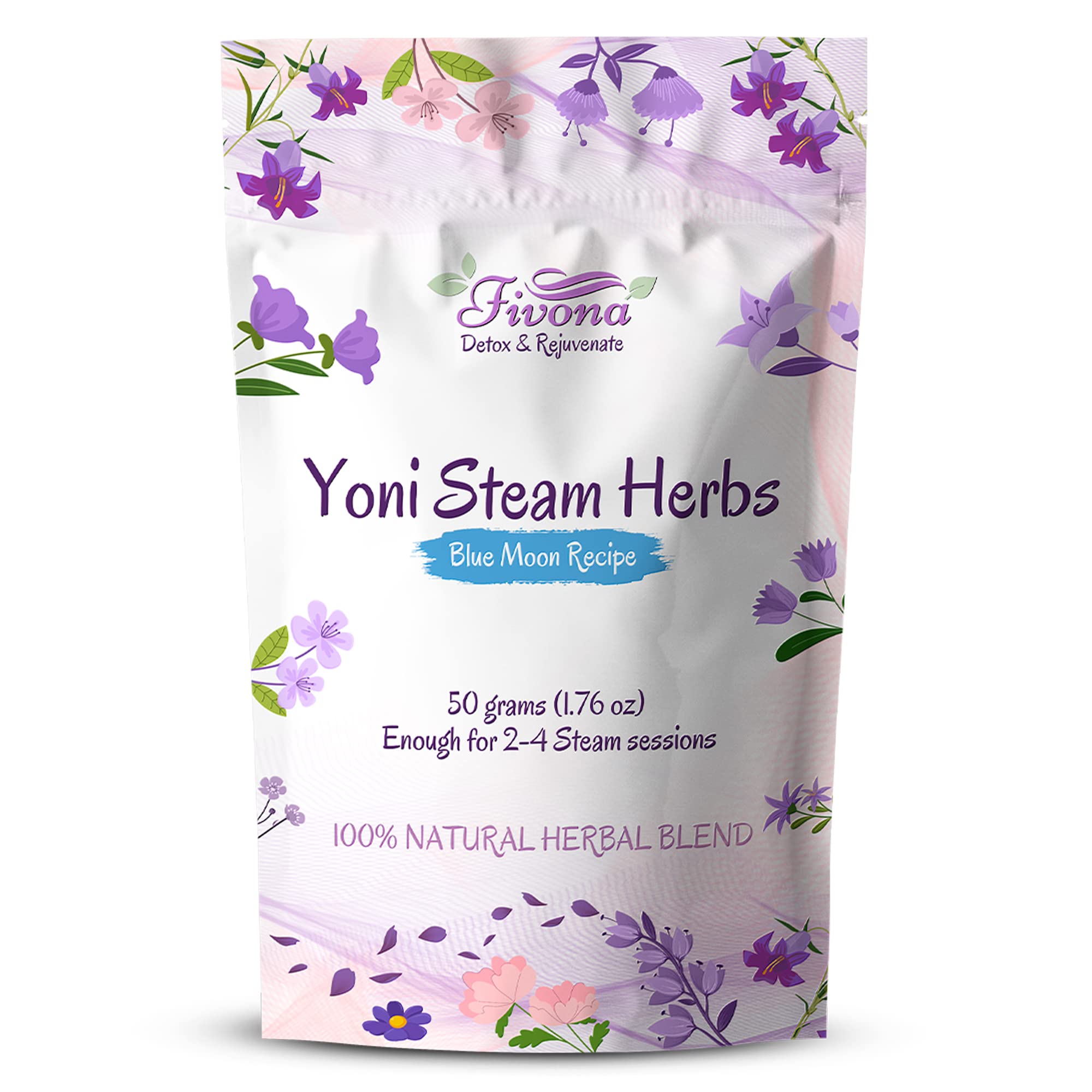 FIVONA Yoni Steaming Herbs - For Feminine Use And Rituals - V-Detox, Cleanse, Wash, Odor Control