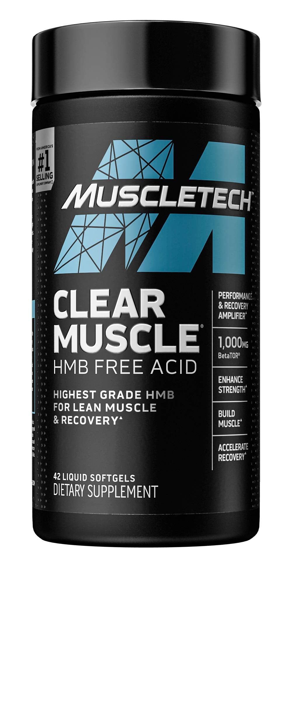 MuscleTech Clear Muscle Post Workout Recovery | Muscle Builder for Men & Women - AB Mystery