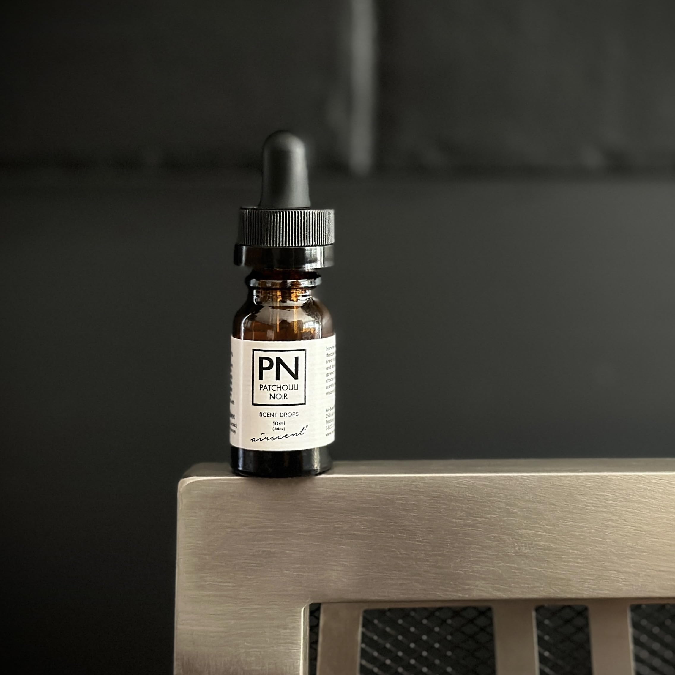 Patchouli Noir Diﬀuser Oil - Air-Scent Aroma and Essential Oil Blend - 10 Milliliter (.34 ﬂ oz) - AB Mystery