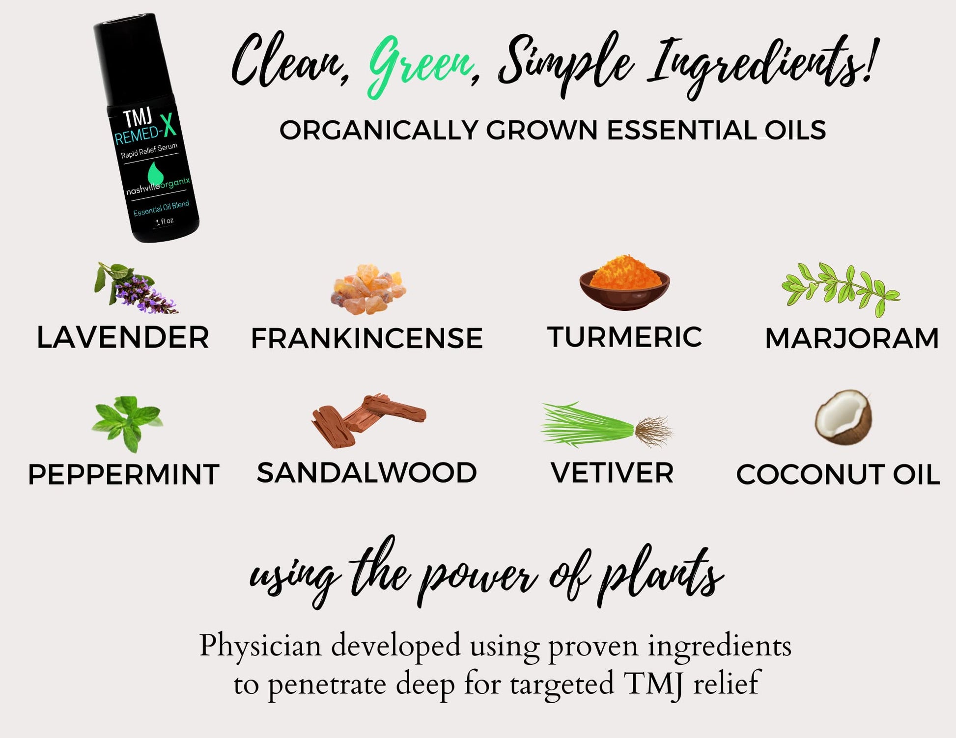 Dr. A's TMJ Remed-X Rapid Relief Serum | Deep Muscle & Jaw Tension Essential Oil Cream - AB Mystery