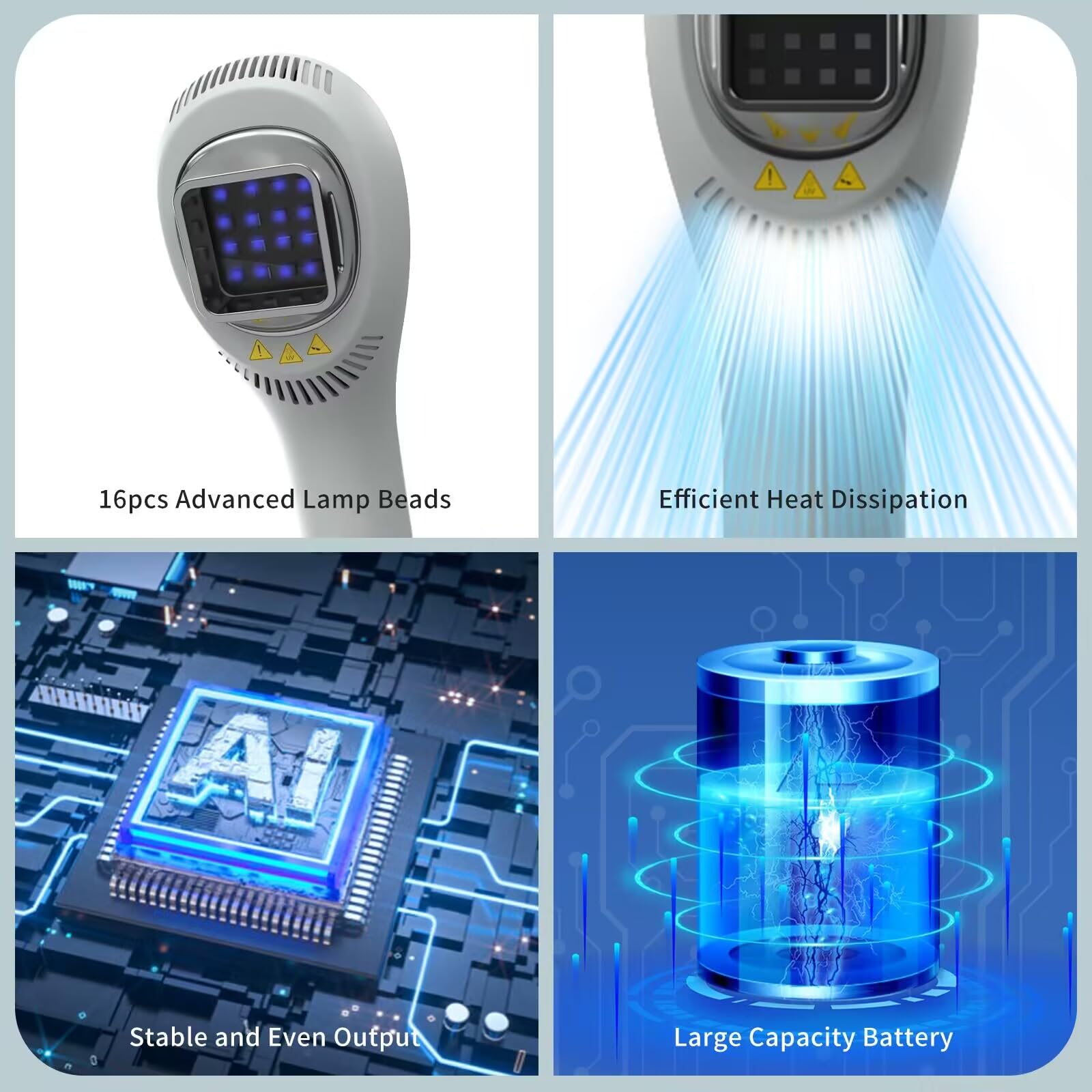 HaSoCare Phototharepy Light, UV Light for Home Use - AB Mystery