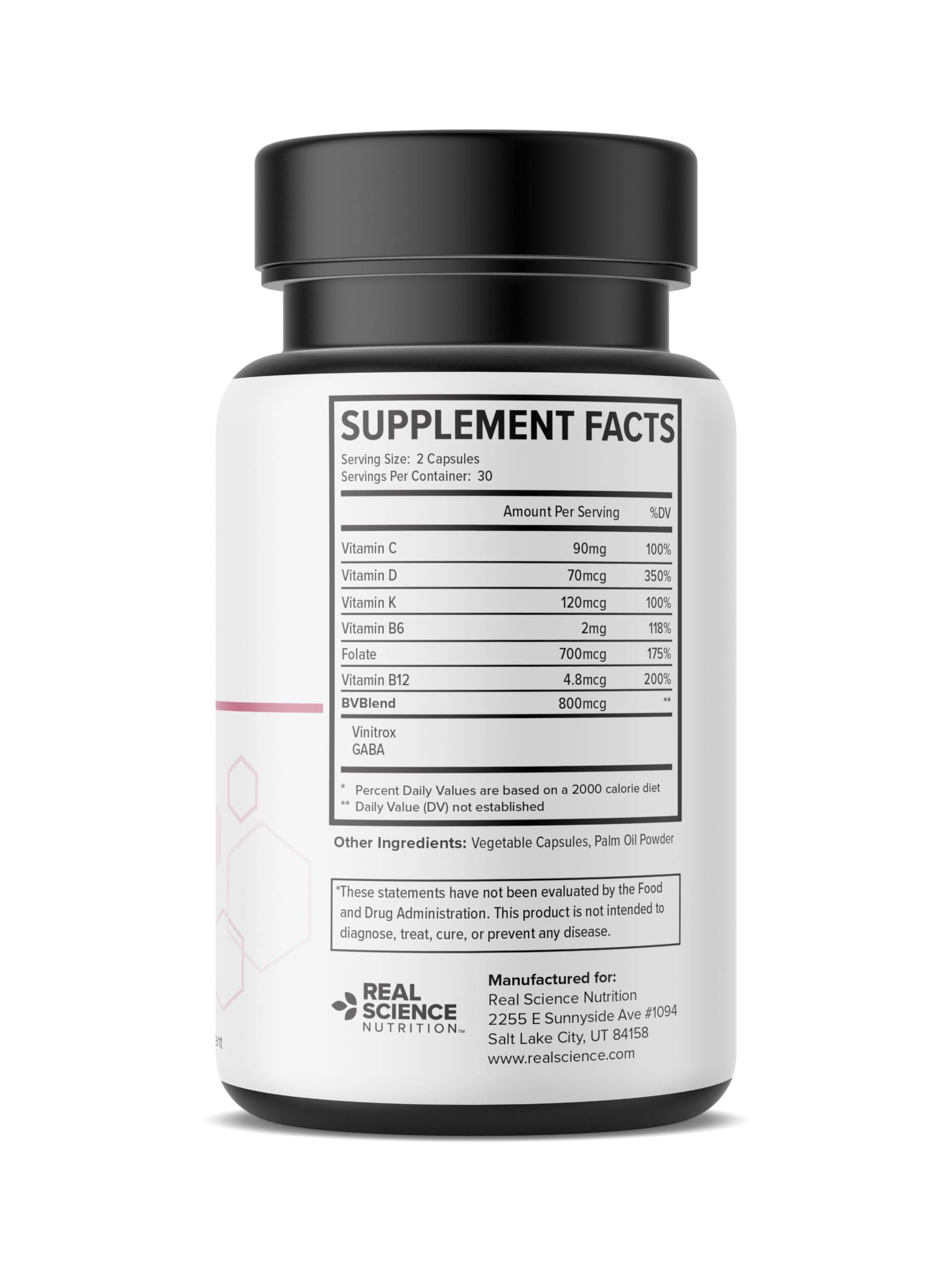 Real Science Nutrition Offers Bacterial VaginX Miracle - Nitric Oxide Enhanced Formulated - AB Mystery